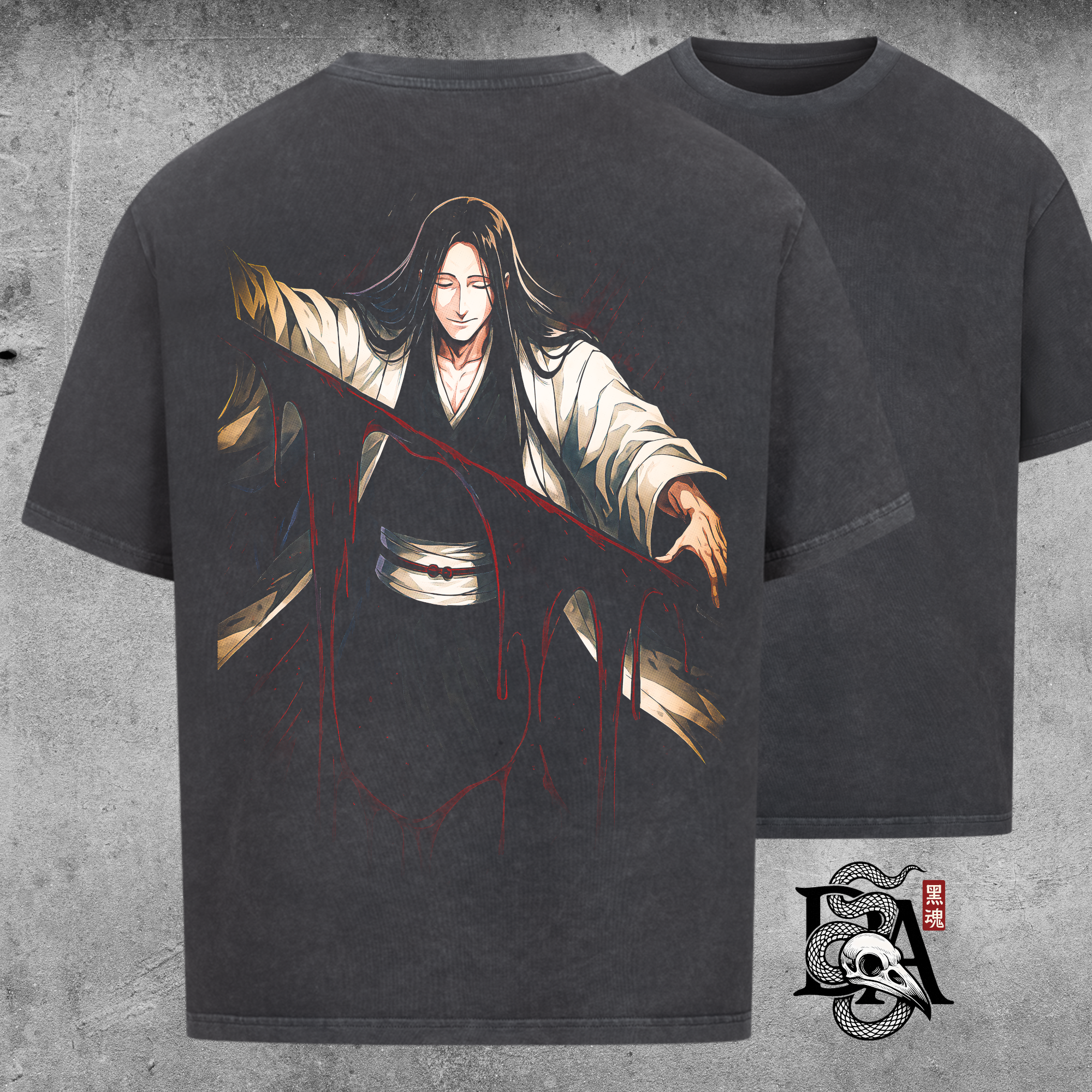 Sosuke Aizen Darkness - Bleach - Oversized Shirt