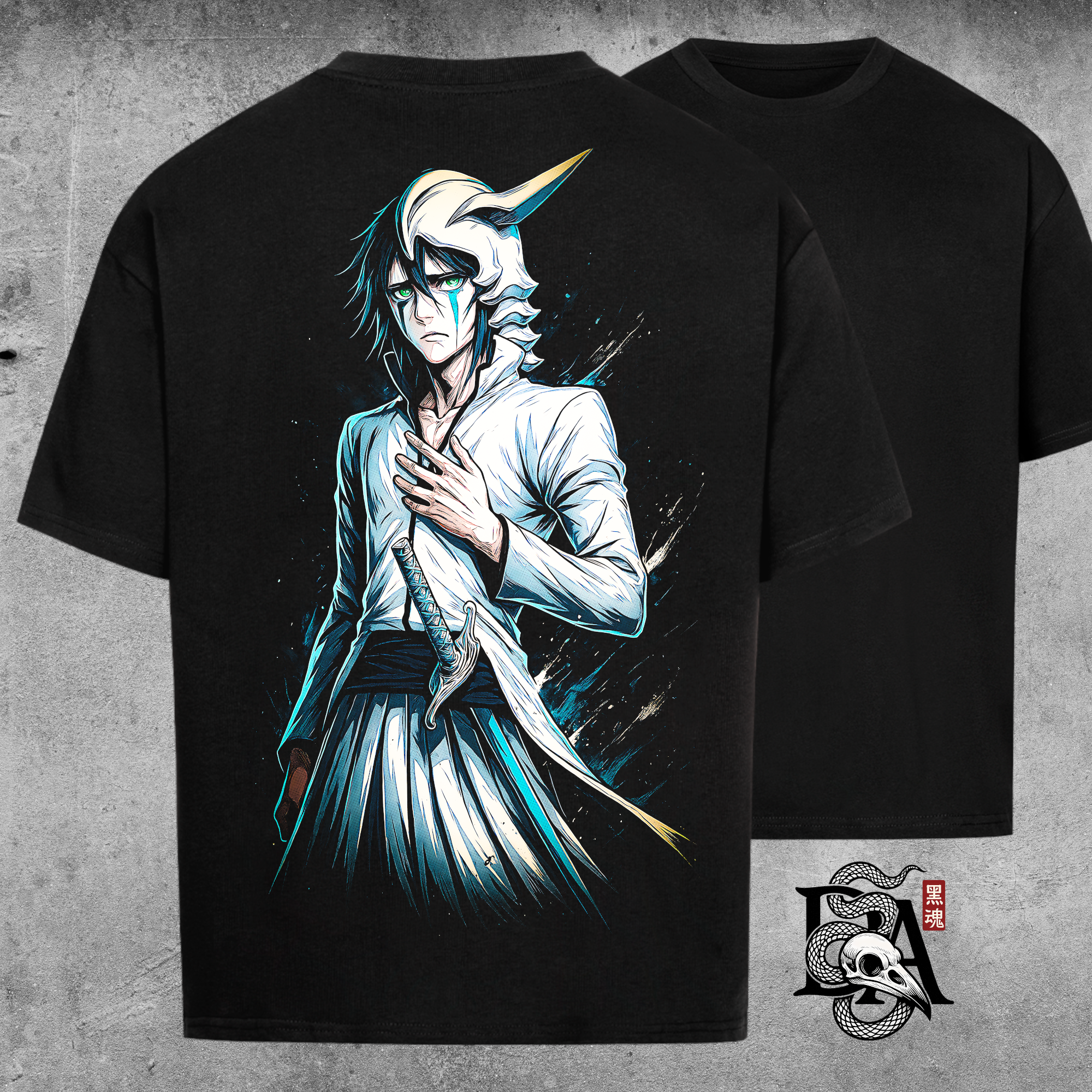 Ulquiorra Cifer Hollow - Bleach - Oversized Shirt