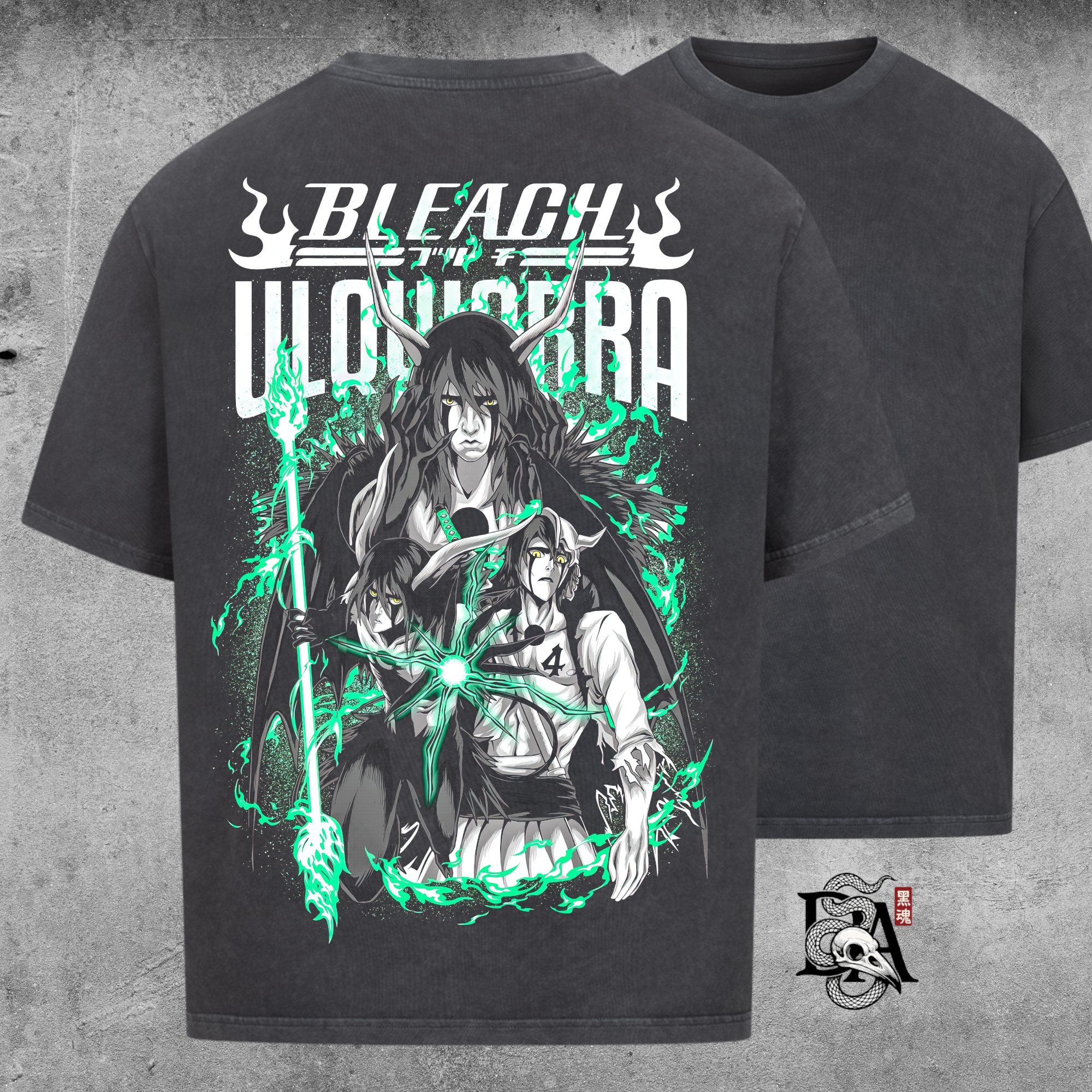 Ulquiorra Cifer Evolution - Bleach - Oversized Shirt
