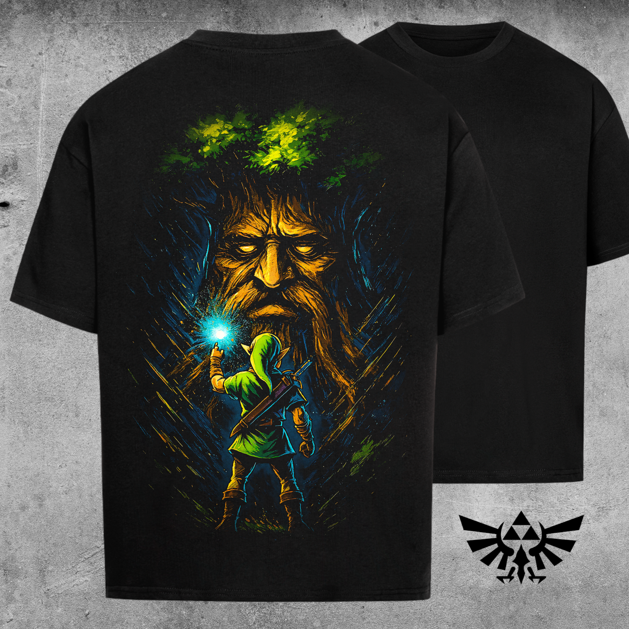 The Legend of Zelda: Link & Der Deku-Baum - Oversized Shirt