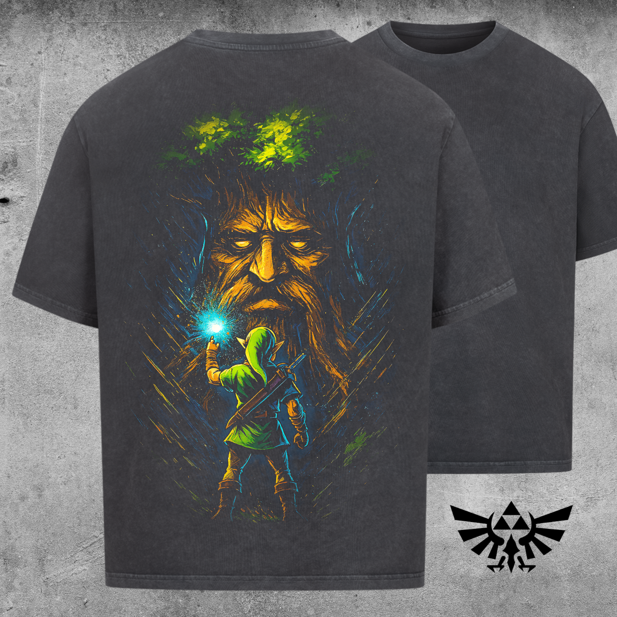 The Legend of Zelda: Link & Der Deku-Baum - Oversized Shirt