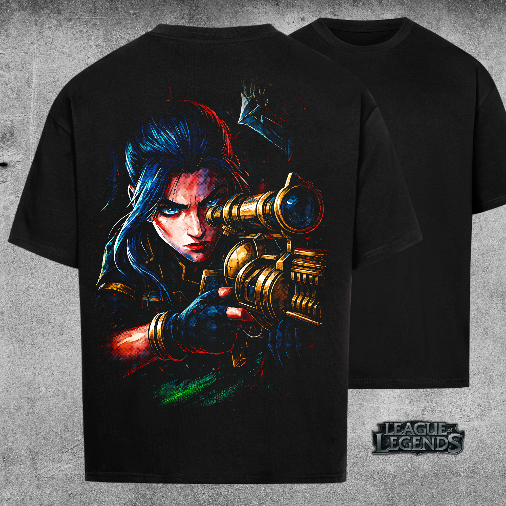 League of Legends – Caitlyn (The Sheriff of Piltover) - Oversized Shirt