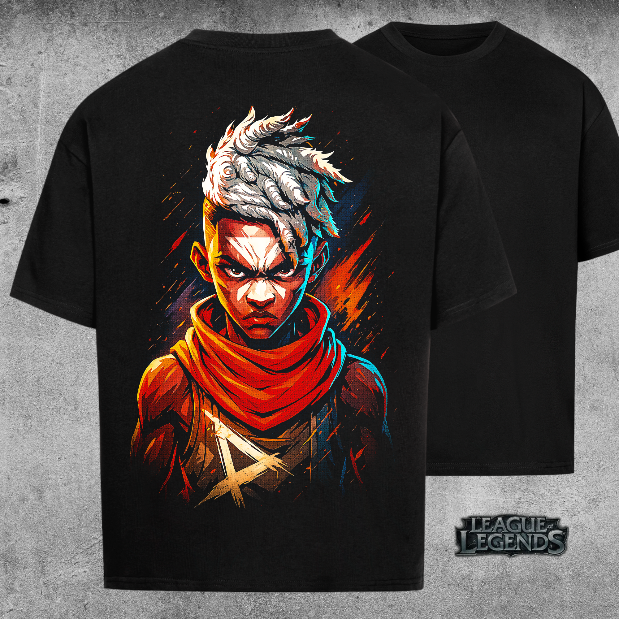 League of Legends – Ekko (Boy Who Shattered Time) - Oversized Shirt
