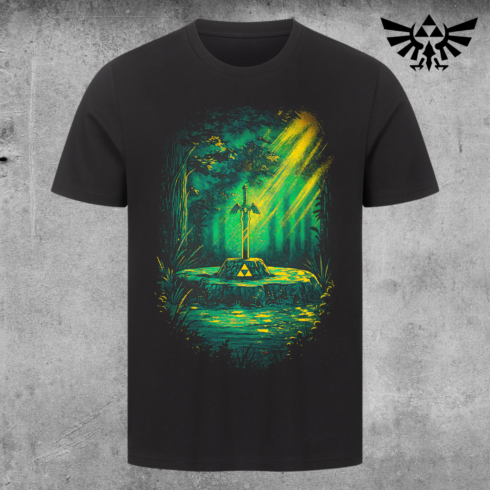 T-shirt The Legend of Zelda : Master Sword in the Lost Forest