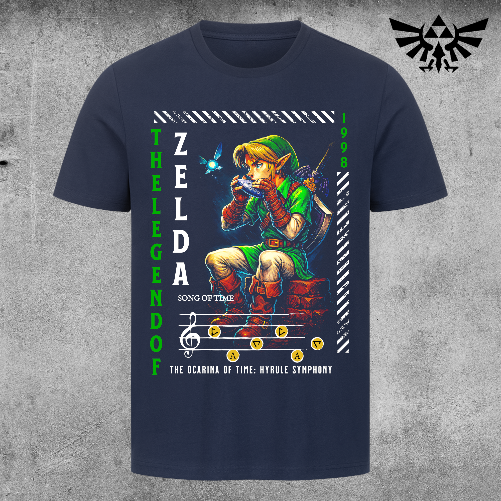 T-shirt The Legend of Zelda – Ocarina of Time (Édition Le Chant du Temps)