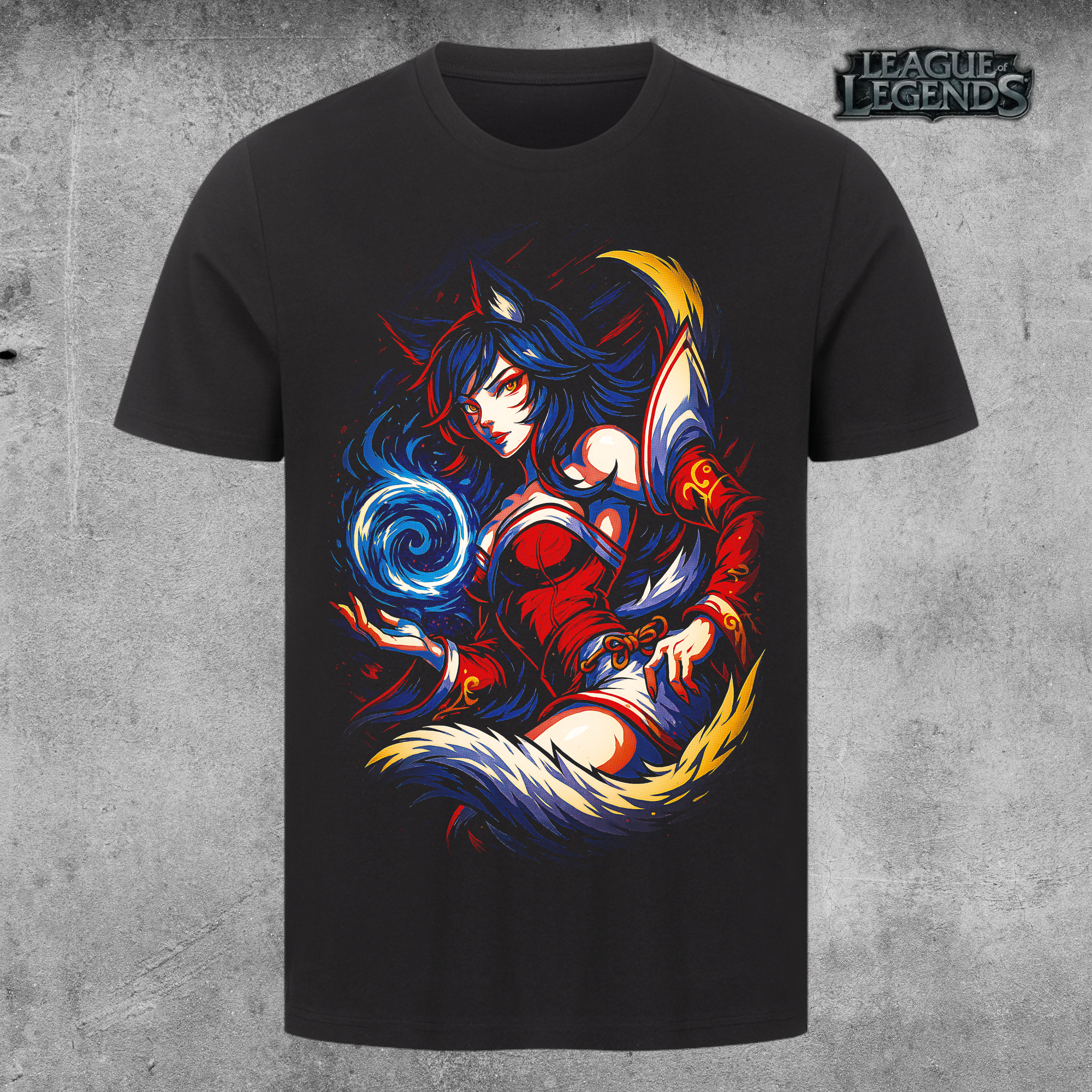 League of Legends – Ahri (Style d'enchantement Feu du renard) - Chemise
