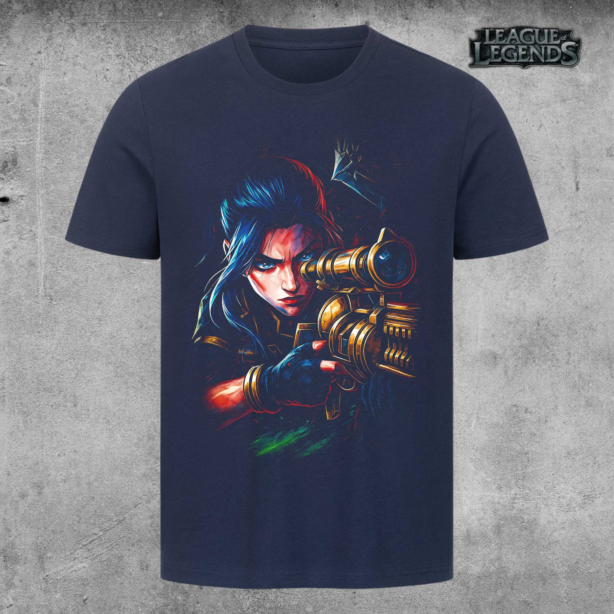 League of Legends – T-shirt Caitlyn (Shérif de Piltover)