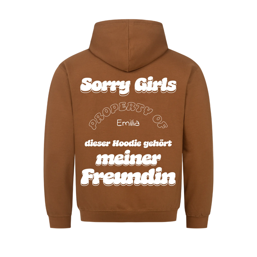 Sorry Girls - Partner Hoodie