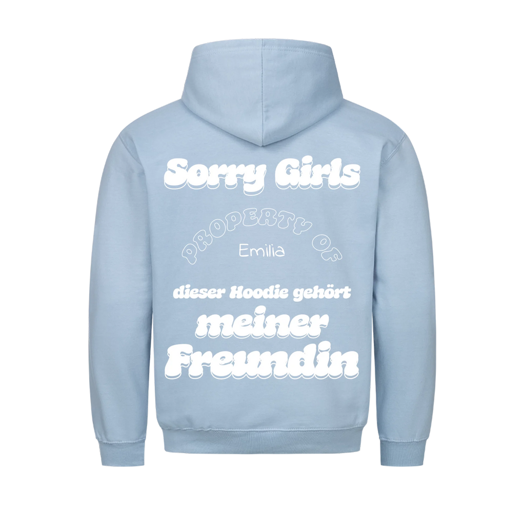 Sorry Girls - Partner Hoodie