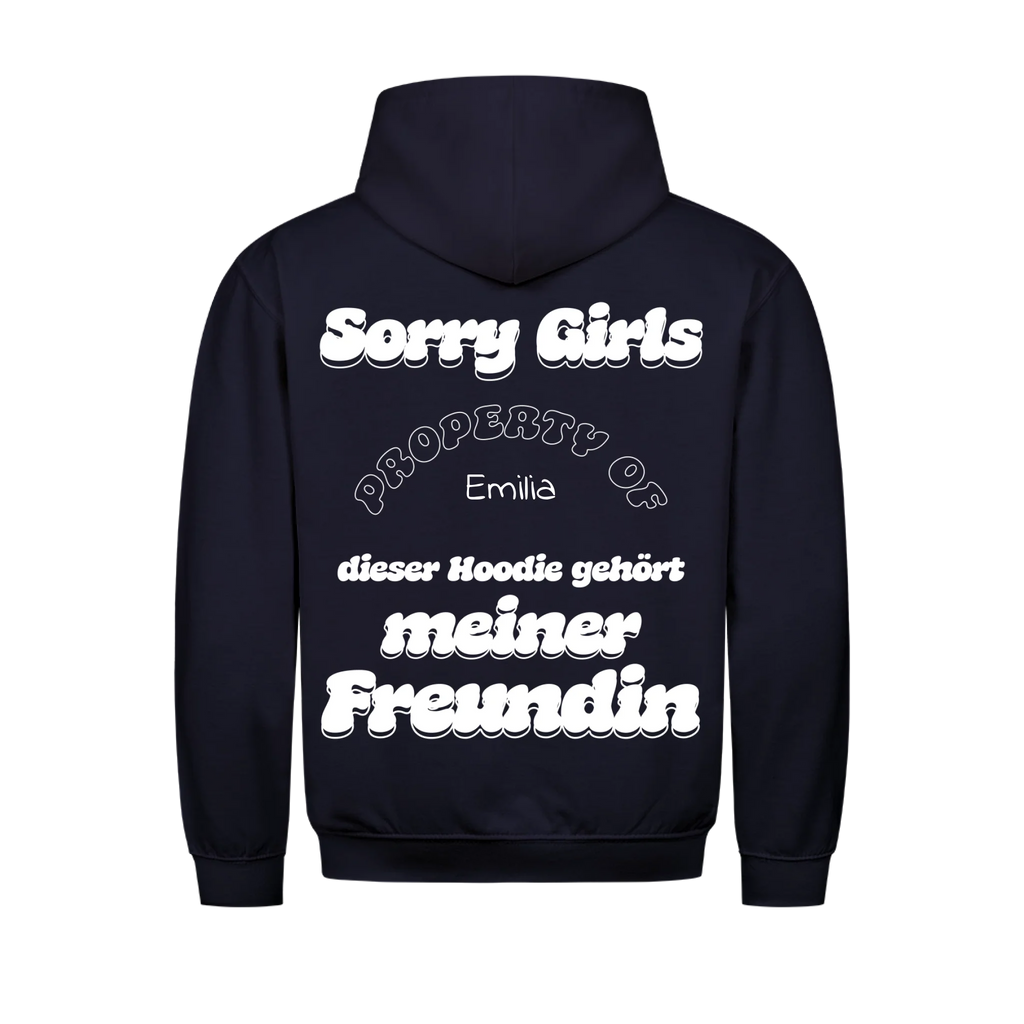 Sorry Girls - Partner Hoodie