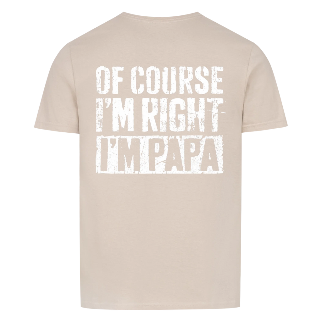 Dad Always Right - Shirt