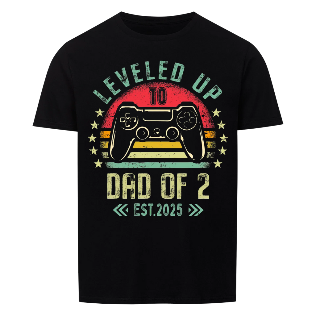 Papa Dad of 2 - Shirt