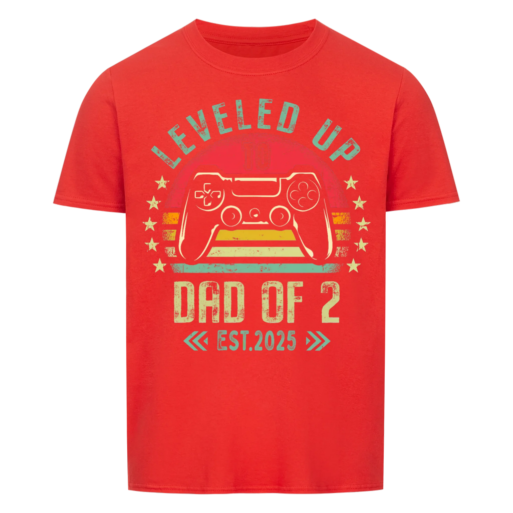 Papa Dad of 2 - Shirt