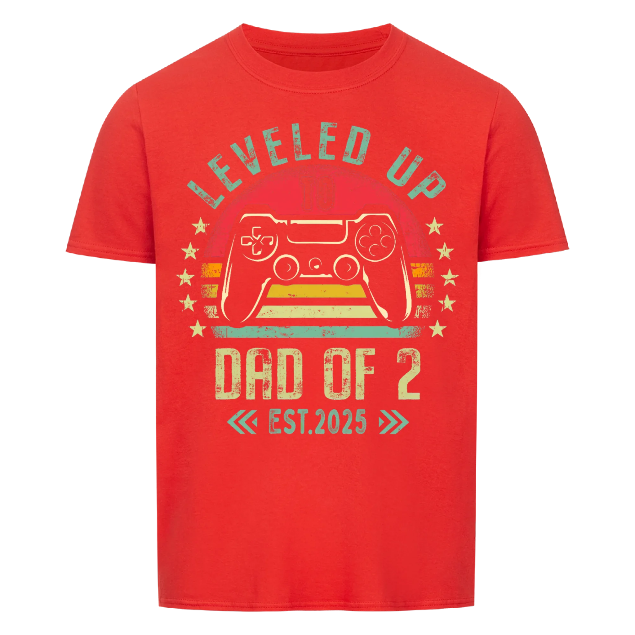 Papa Dad of 2 - Shirt