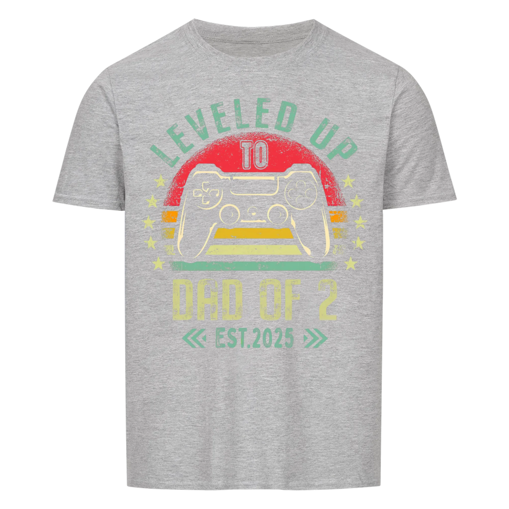 Papa Dad of 2 - Shirt