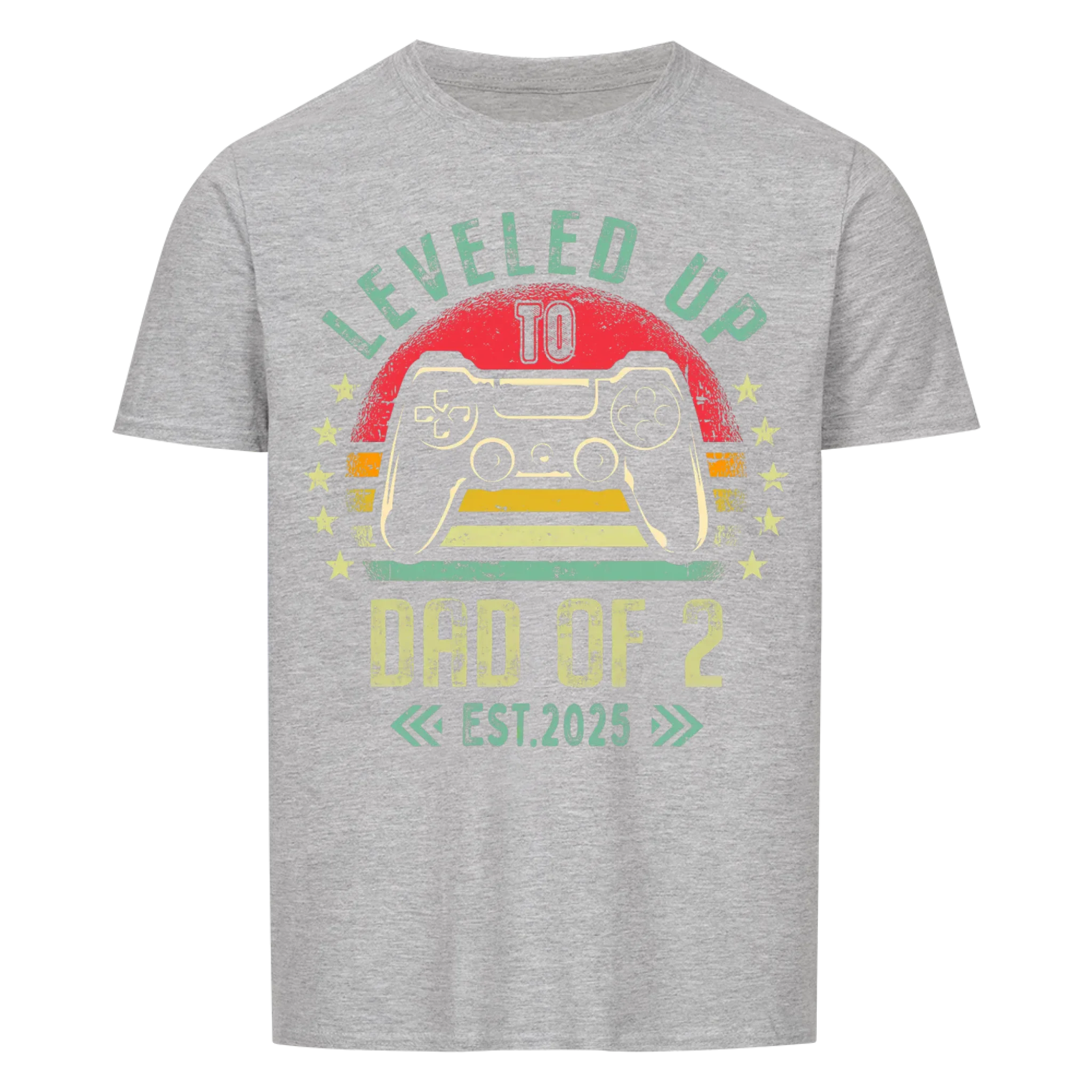 Papa Dad of 2 - Shirt