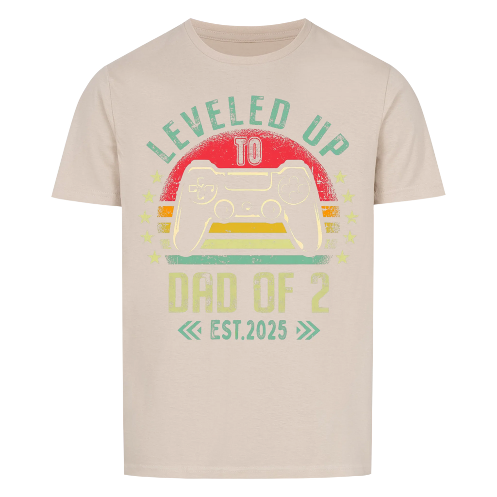 Papa Dad of 2 - Shirt