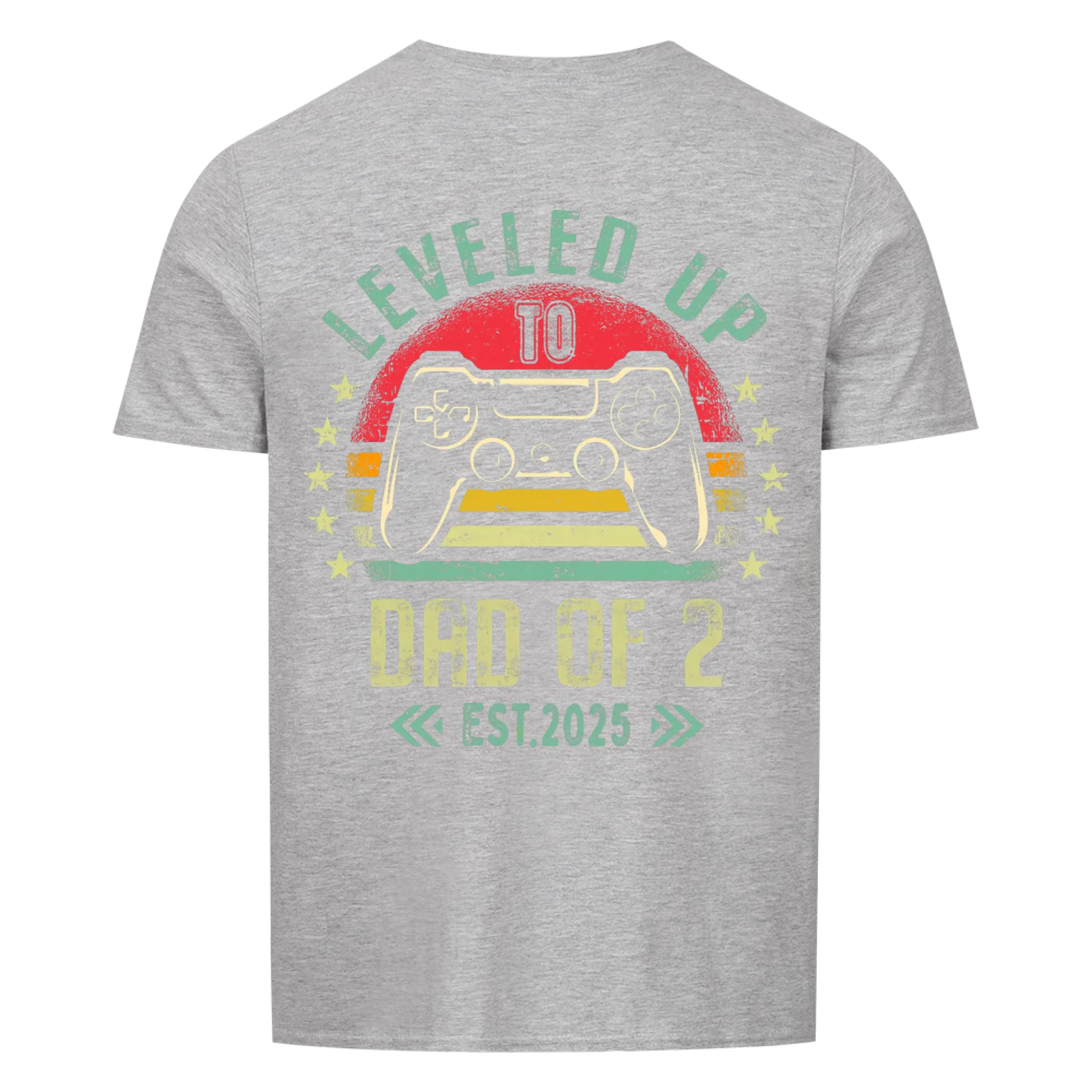 Papa Dad of 2 - Shirt