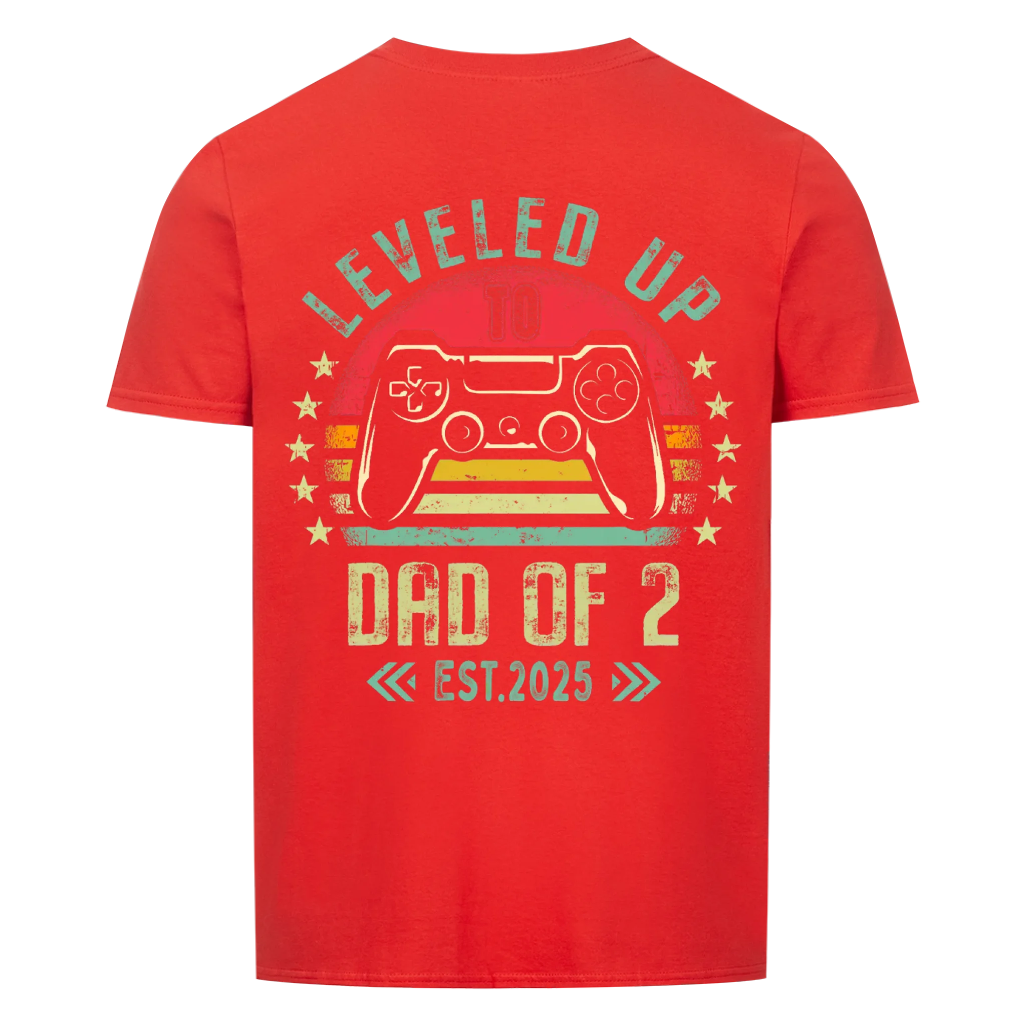 Papa Dad of 2 - Shirt