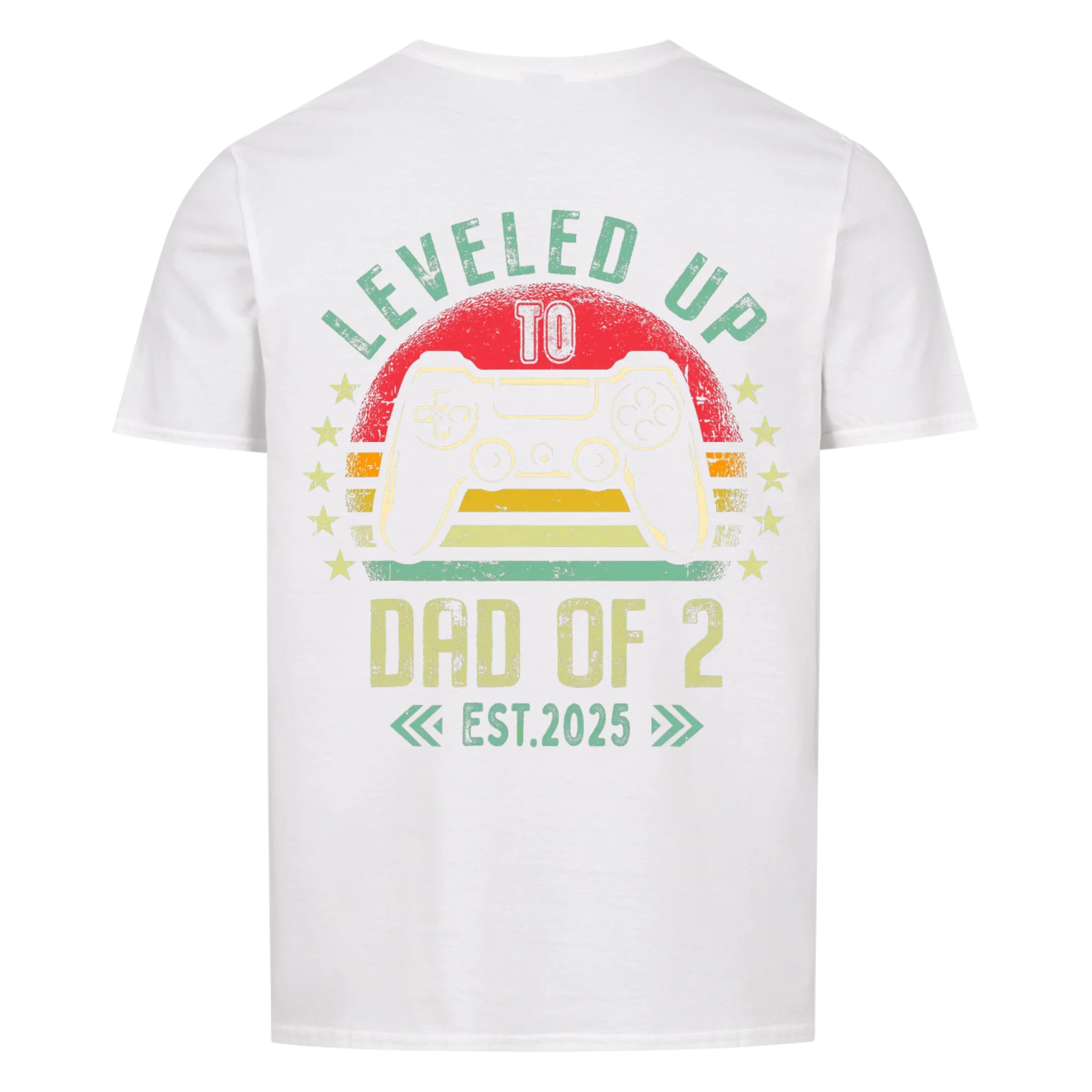 Papa Dad of 2 - Shirt