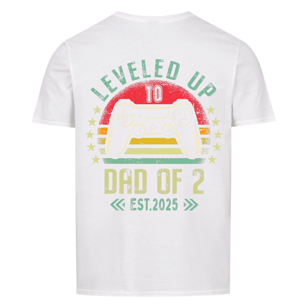 Papa Dad of 2 - Shirt