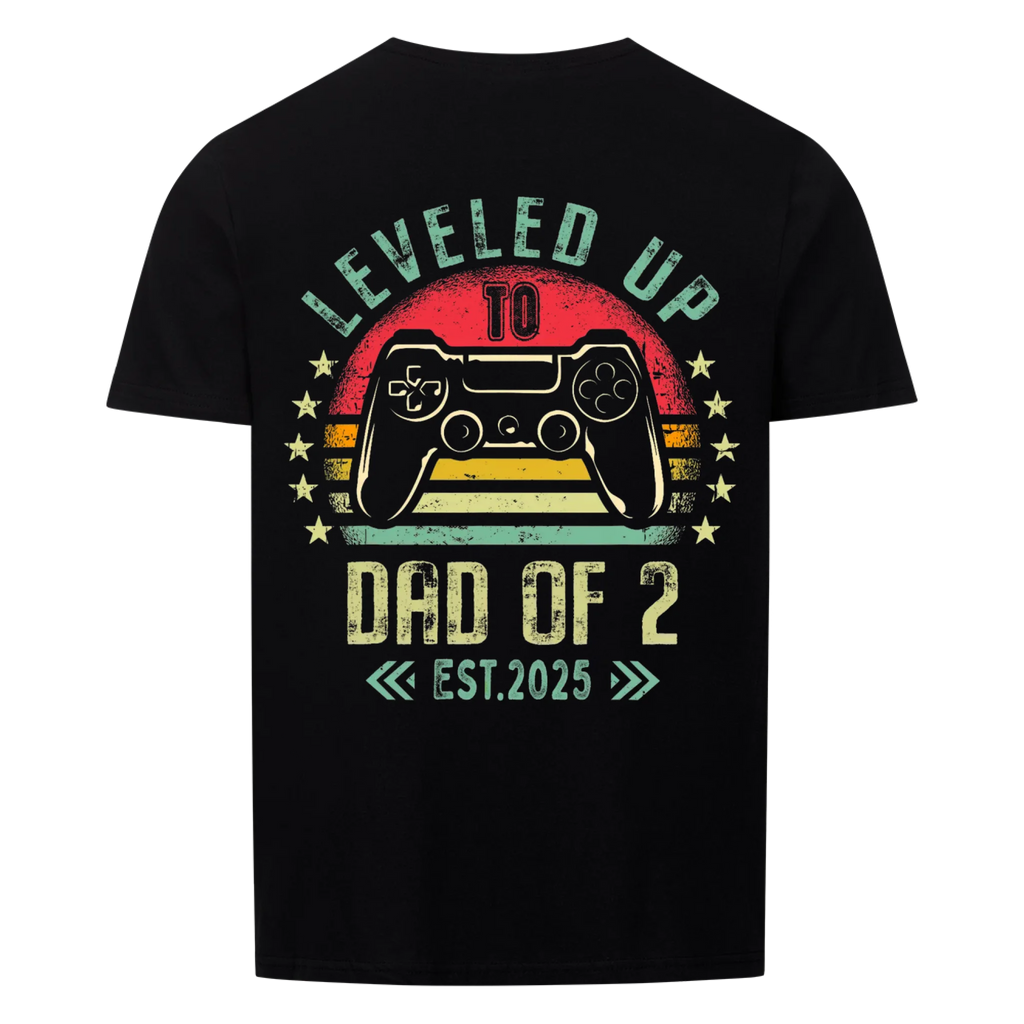 Papa Dad of 2 - Shirt