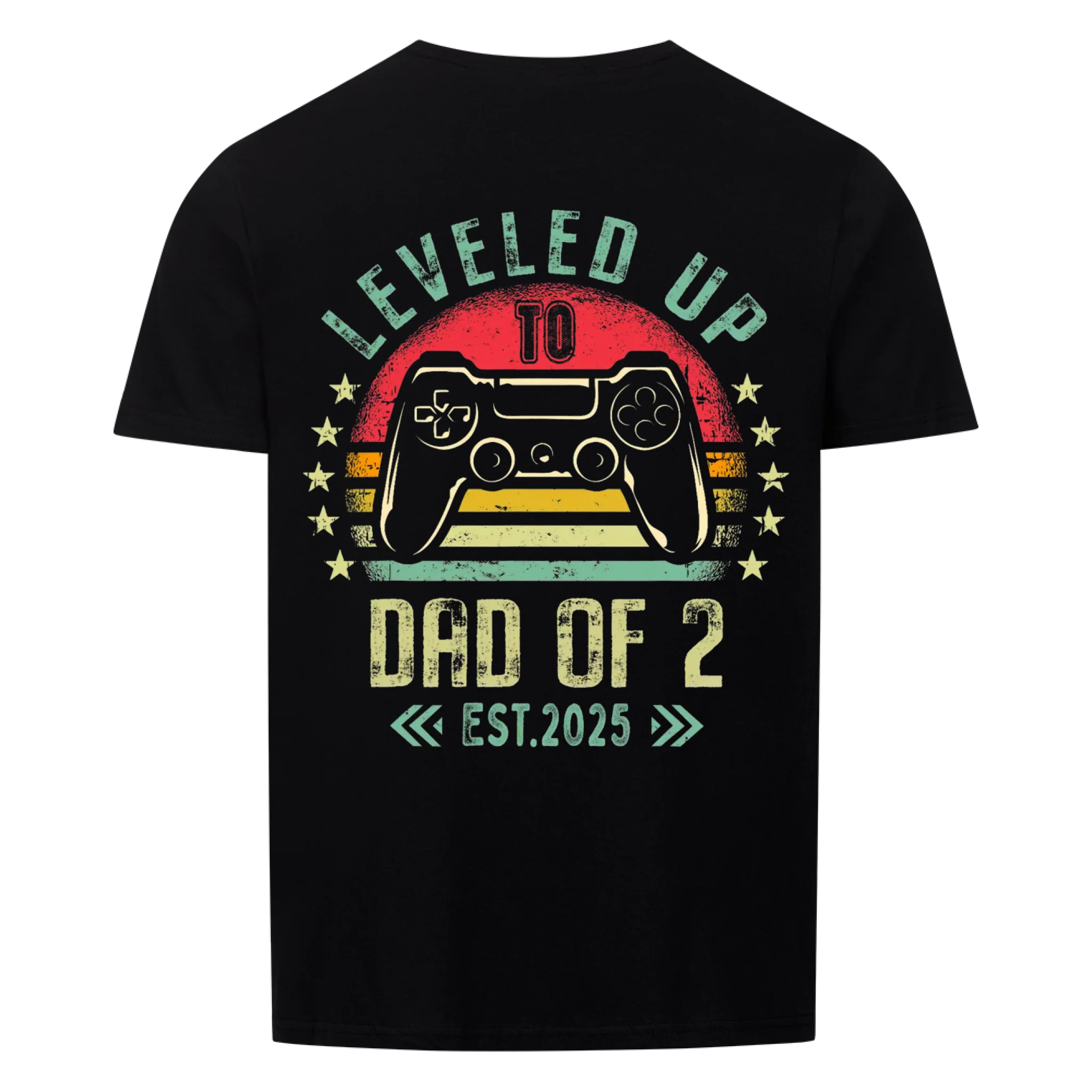 Papa Dad of 2 - Shirt