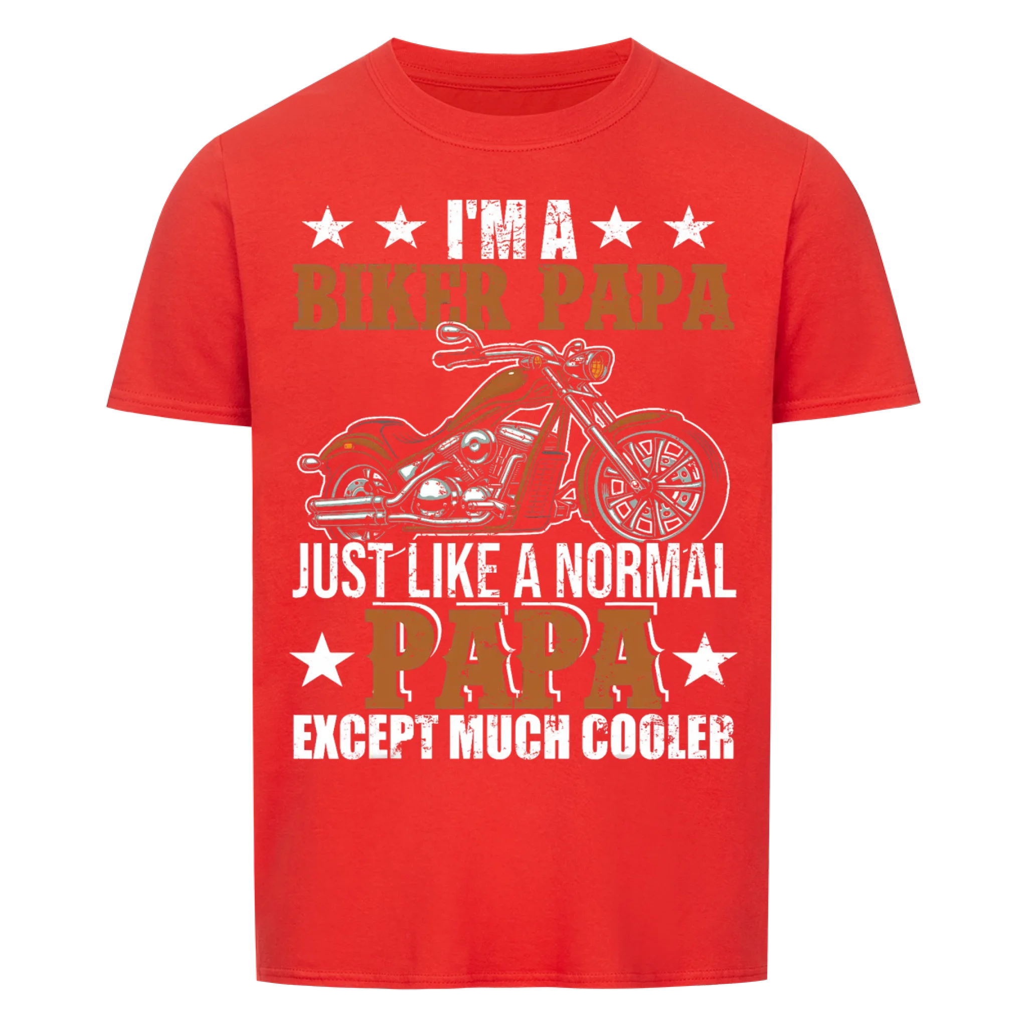 Papa Biker Papa - Shirt