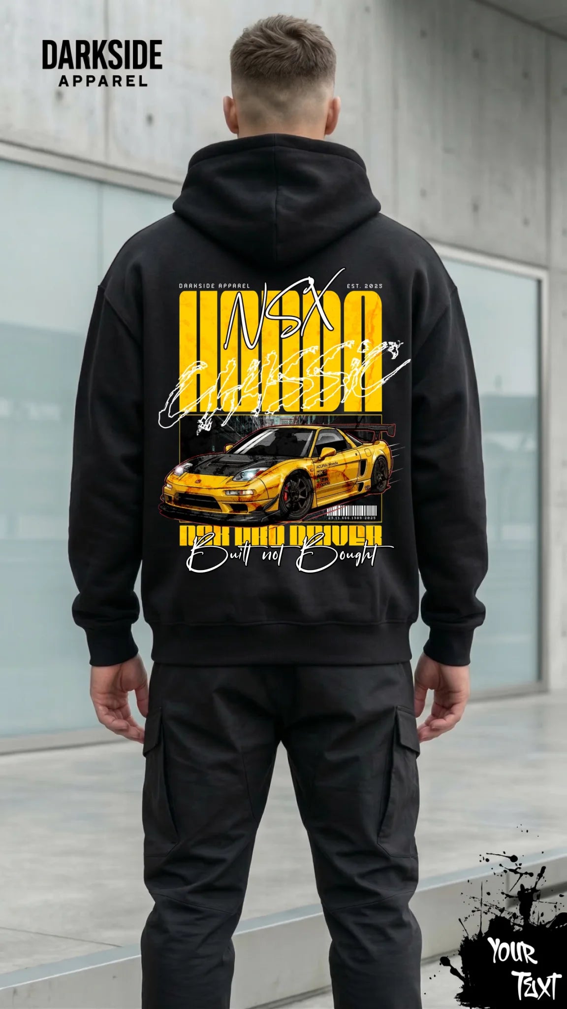 NSX Race Car T-shirt - NSX Race Car T-shirt 3