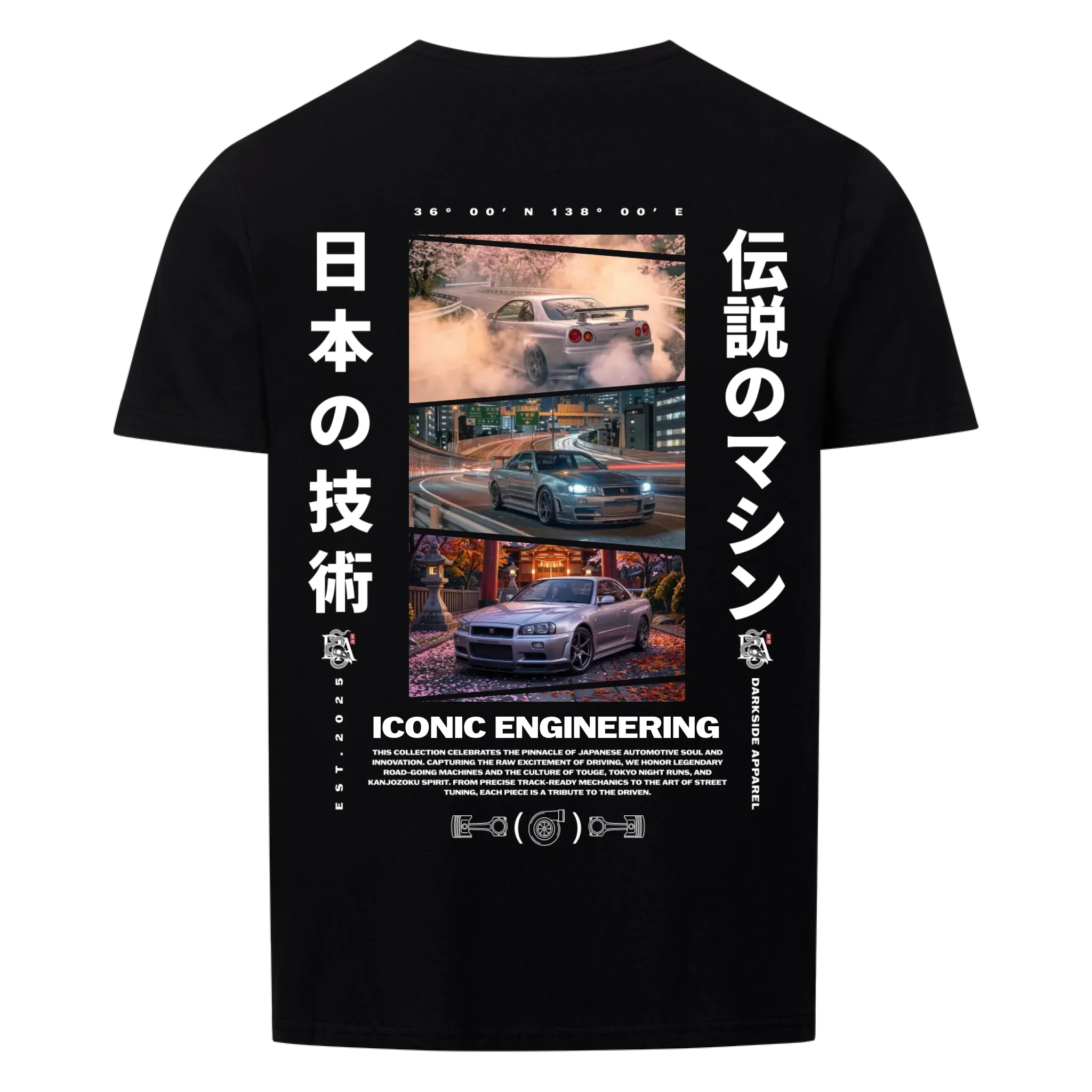 Iconic Engineering Oversized Shirt personalisiert