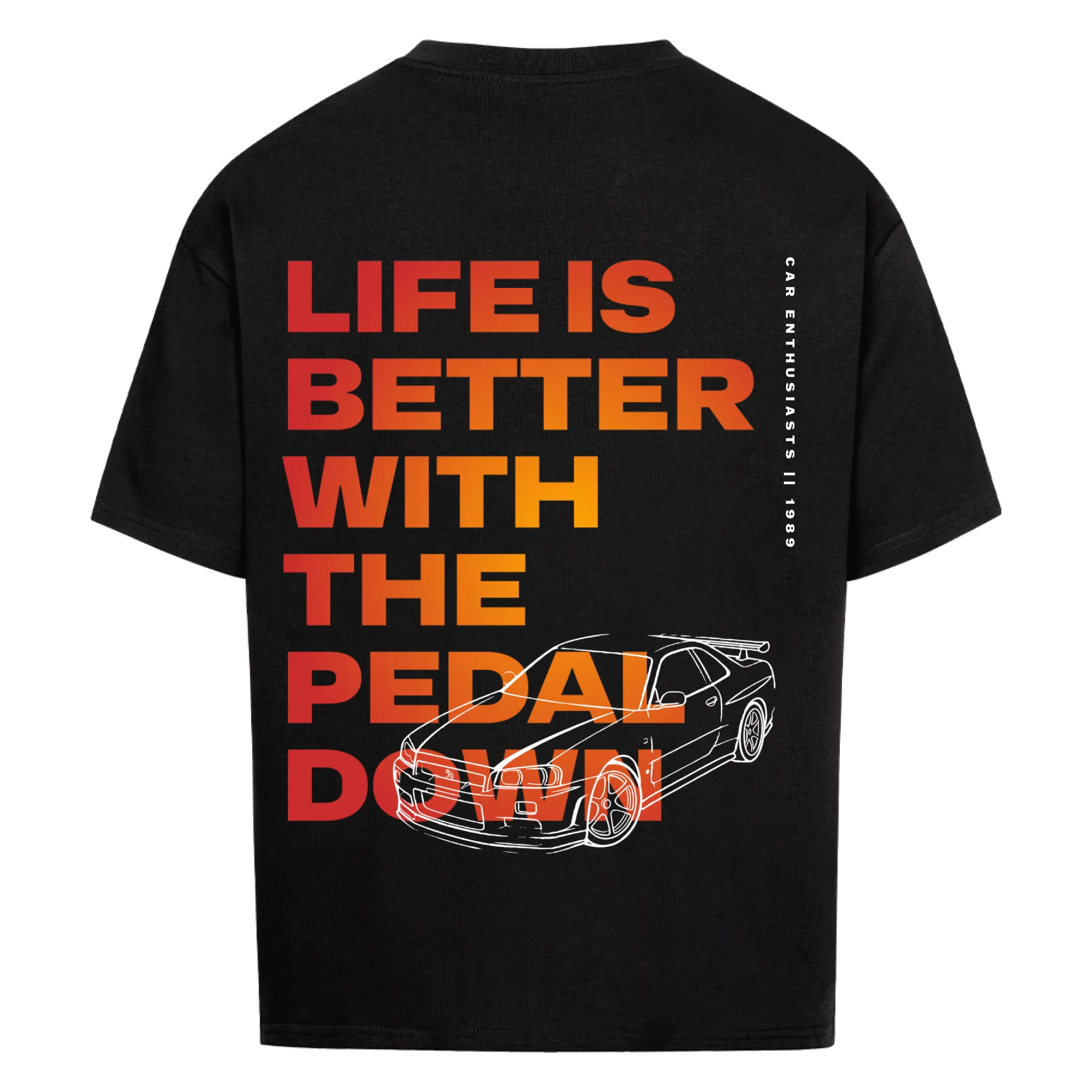 Pedal Down Shirt personalisiert