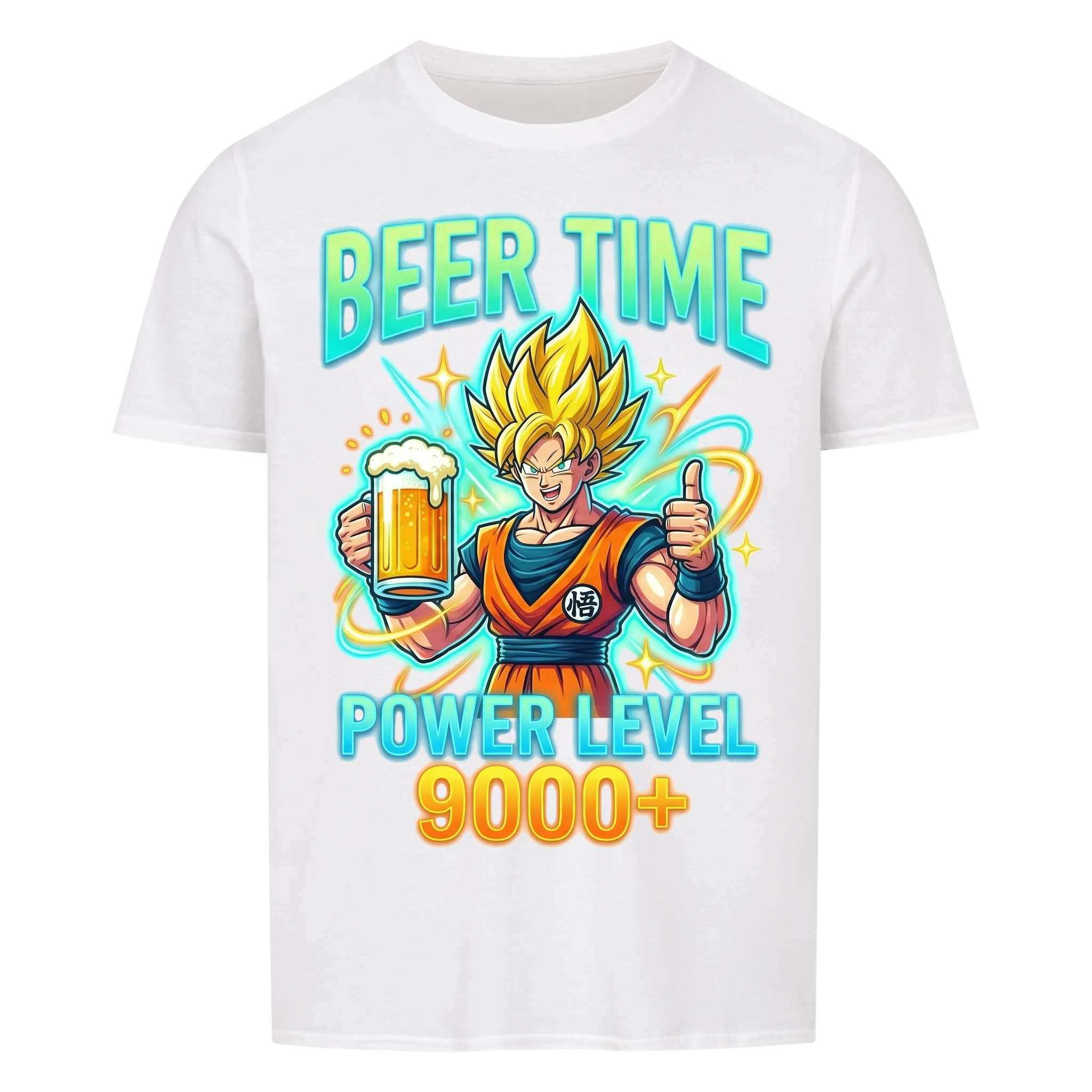 Beer Time Goku Level 9000 - Shirt
