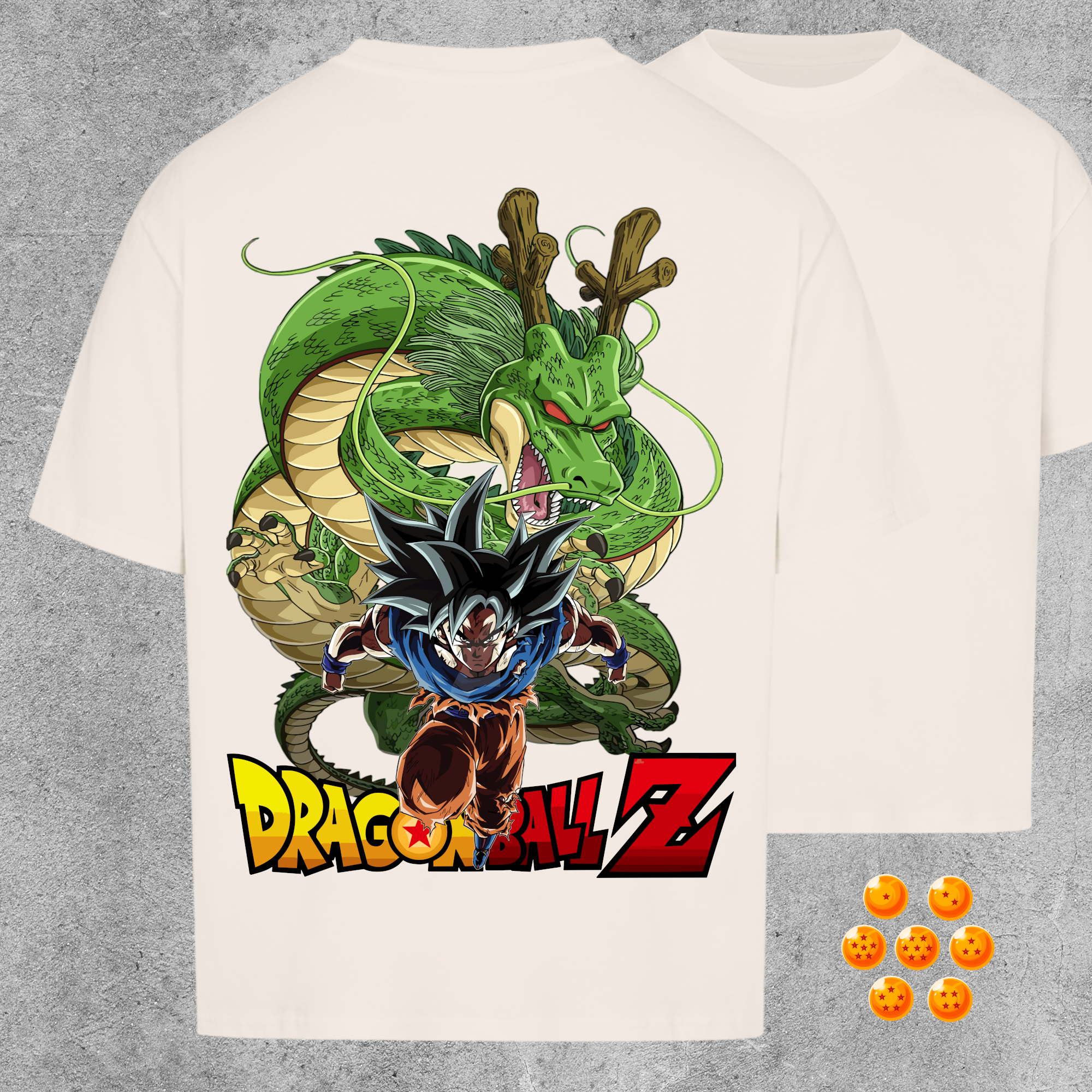 Dragon Ball Z – Goku & Shenlong - Oversized Shirt