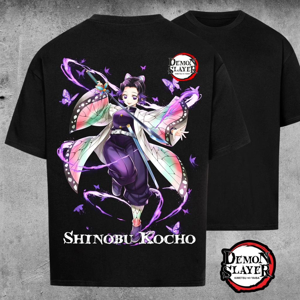 Shinobu Kocho Butterfly Hashira Edition - Oversized Shirt