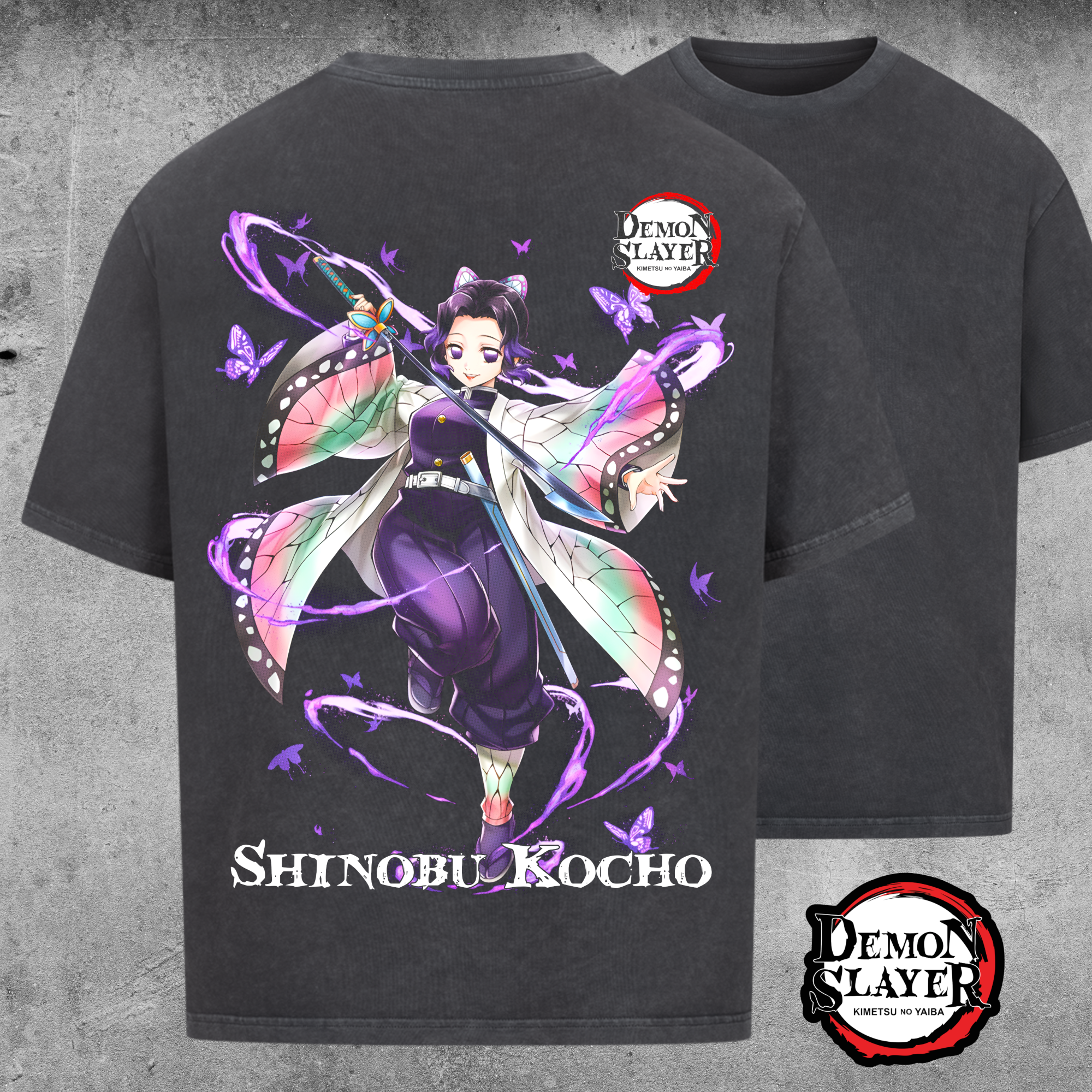 Shinobu Kocho Butterfly Hashira Edition - Oversized Shirt