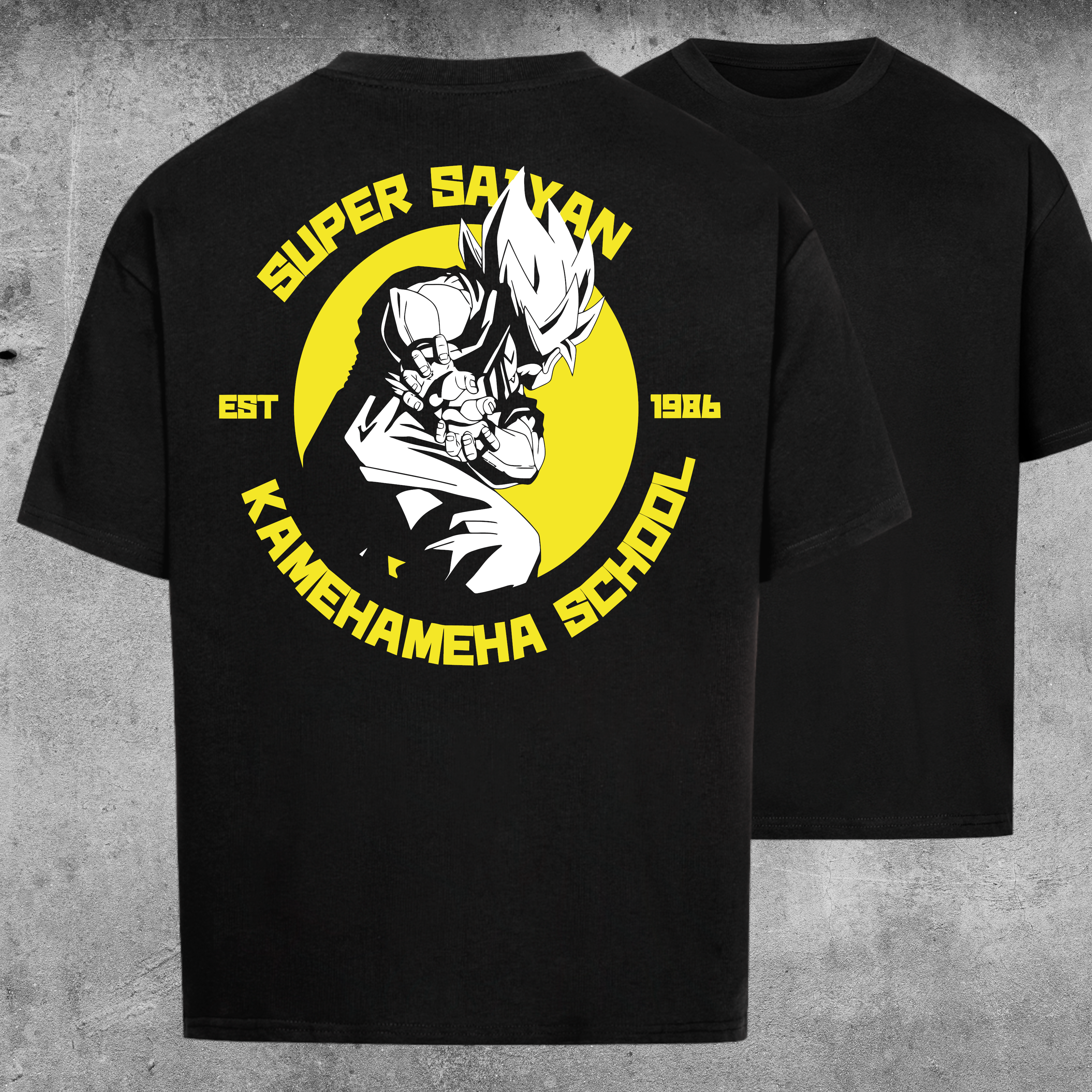 Dragon Ball – Super Saiyan (Kamehameha School) - Oversized Shirt