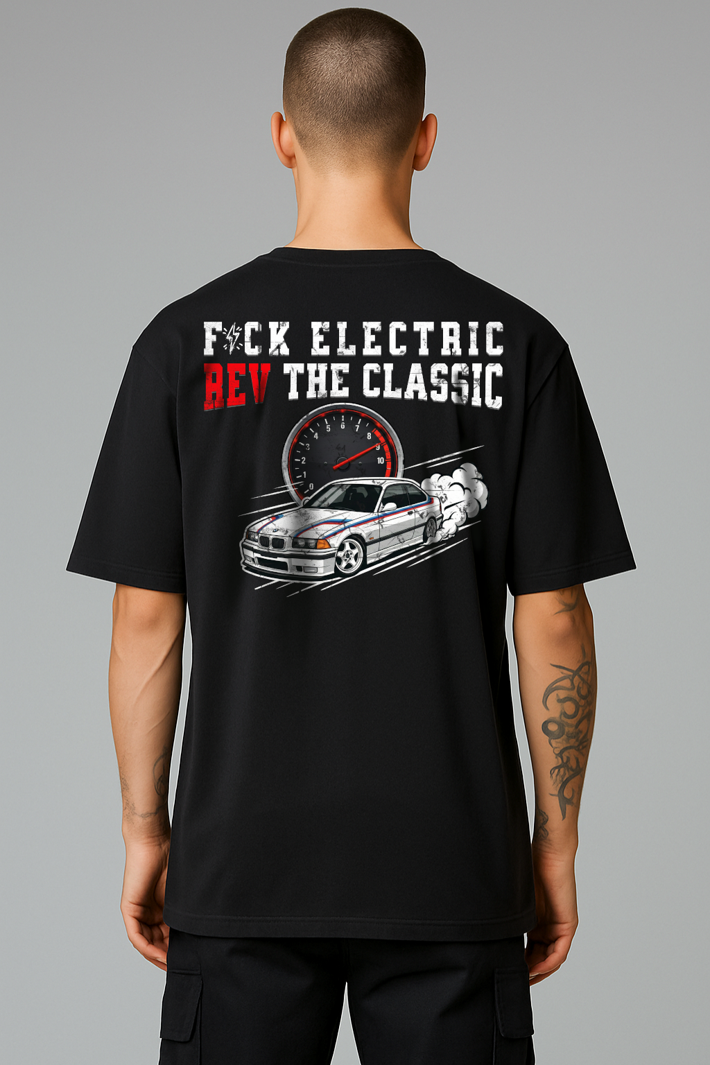 Oversized Shirt – REV the Classic - e36 M3 Edition