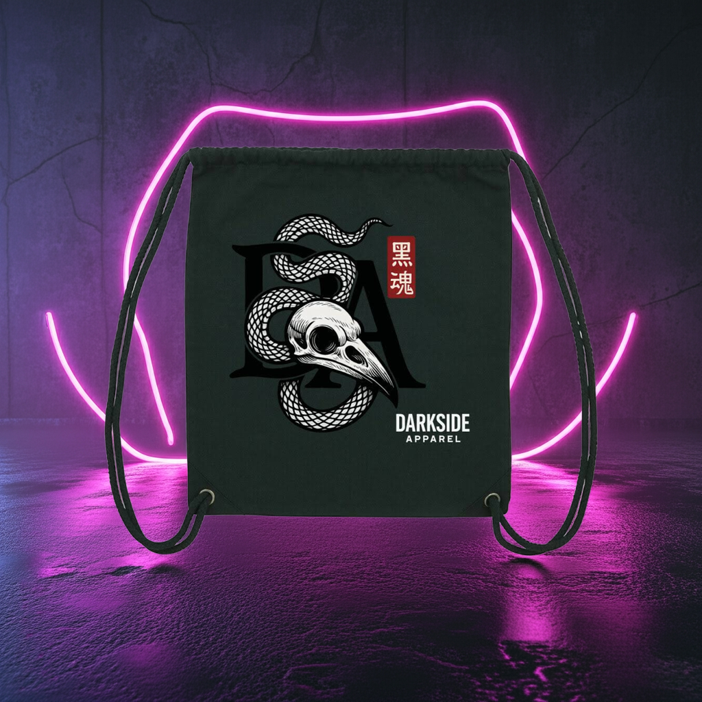 Raven Skull – Gym Bag - Darkside Apparel