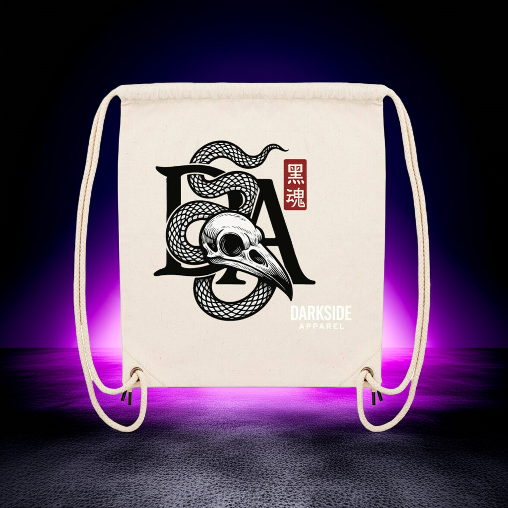 Raven Skull – Gym Bag - Darkside Apparel