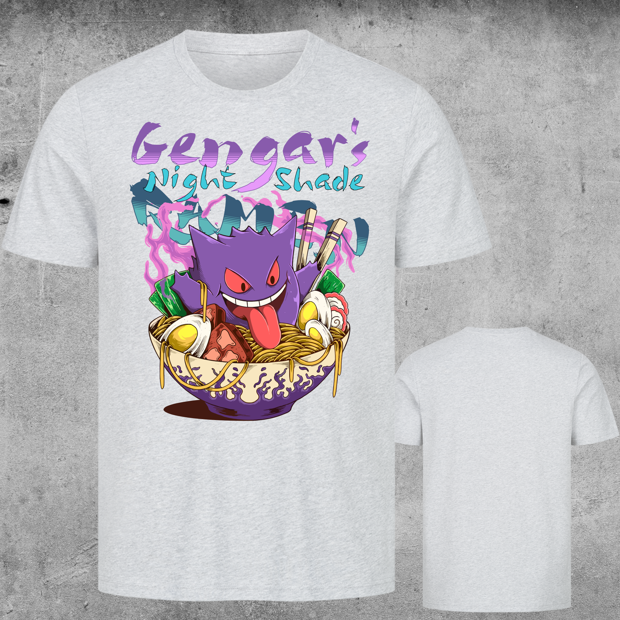Gengar Night-Shade Ramen – Fan-Design T-Shirt