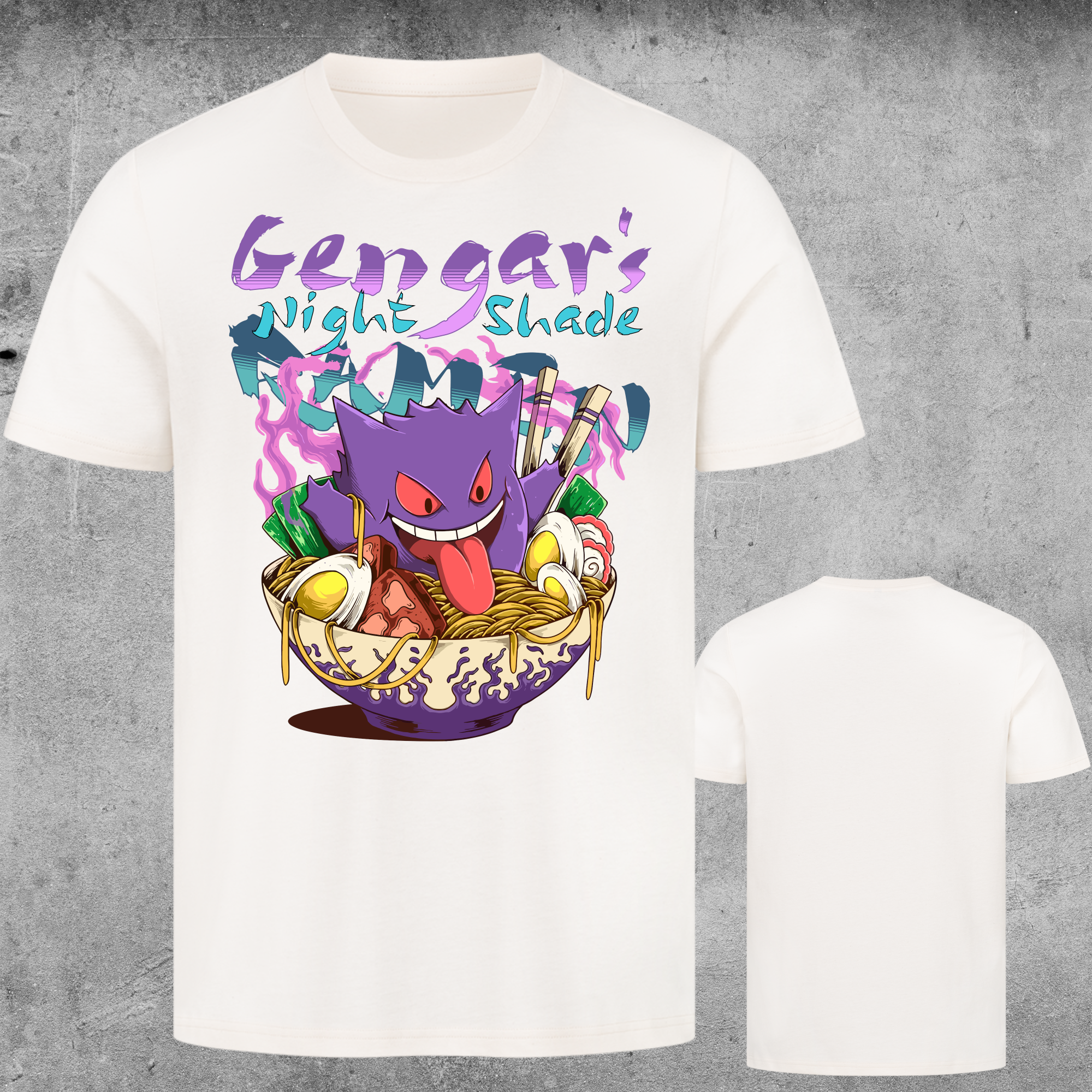 Gengar Night-Shade Ramen – Fan-Design T-Shirt