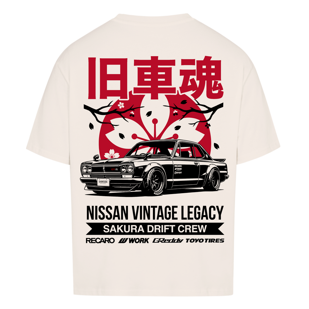 Nissan GT-R "Hakosuka" Legacy – Oversized Tee