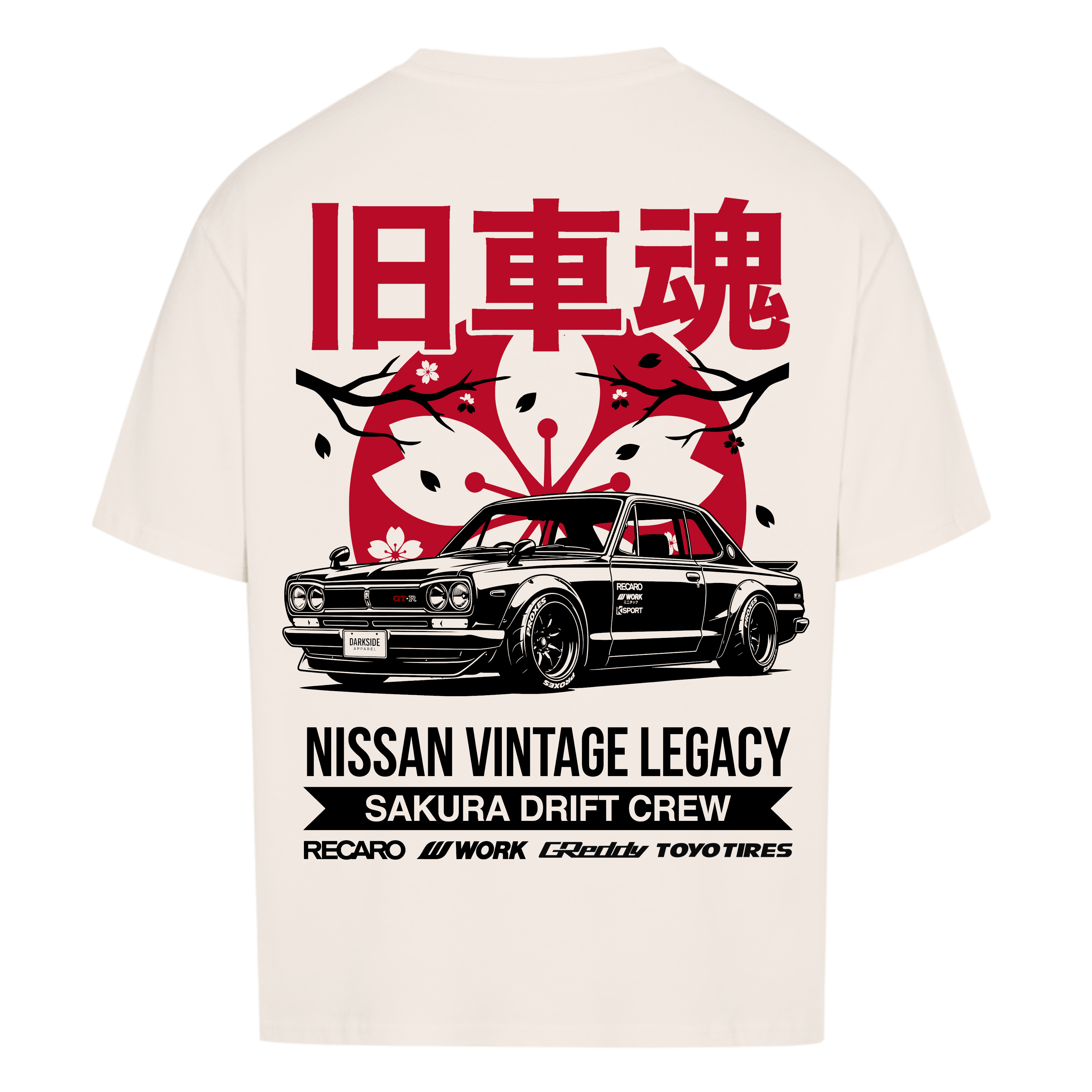 Nissan GT-R "Hakosuka" Legacy – Oversized Tee