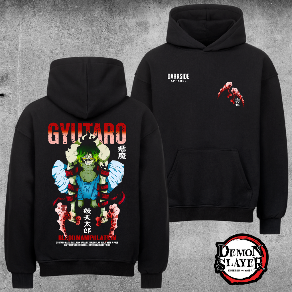 Gyutaro Oversized Hoodie – Darkside Apparel