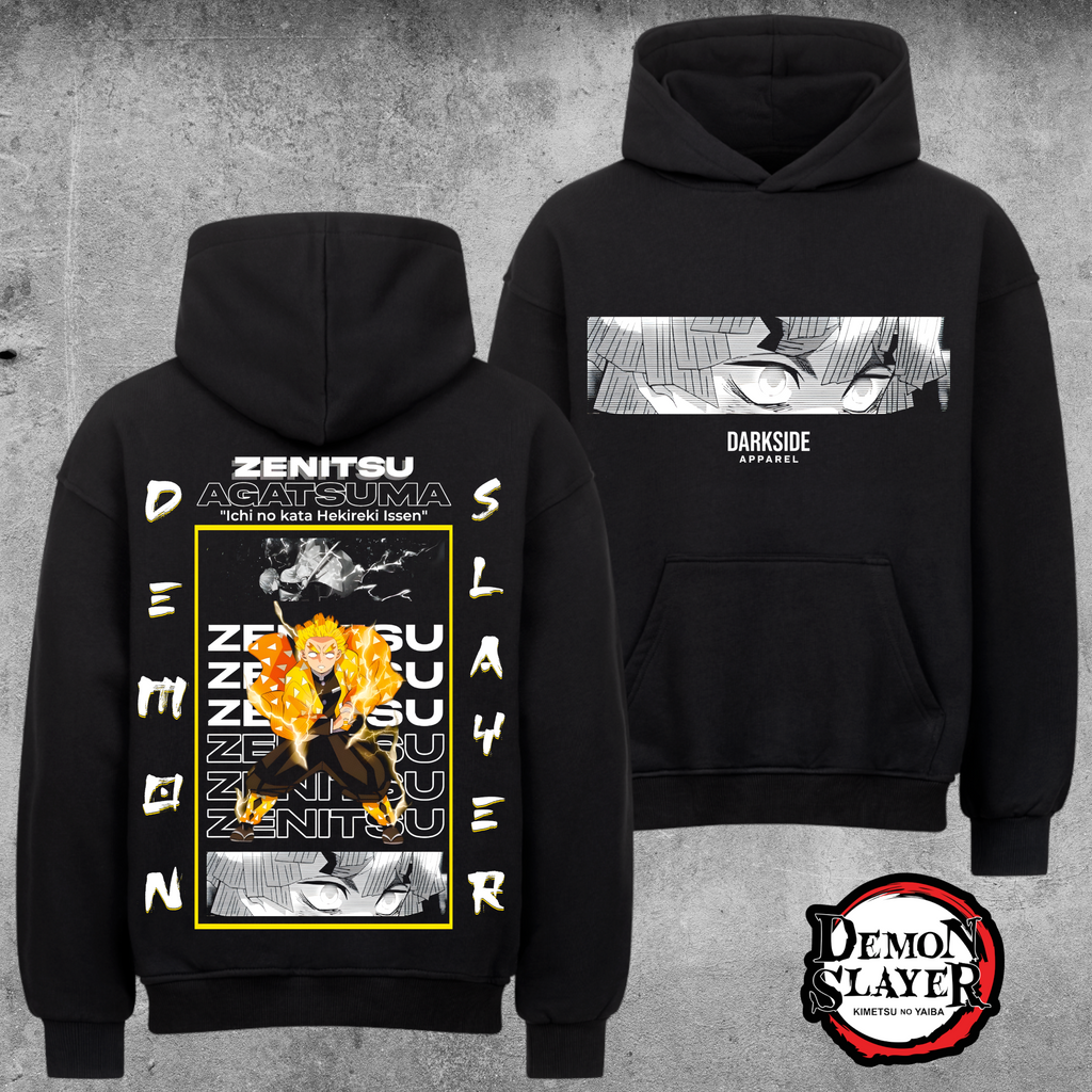 Zenitsu Oversized Hoodie – Darkside Apparel