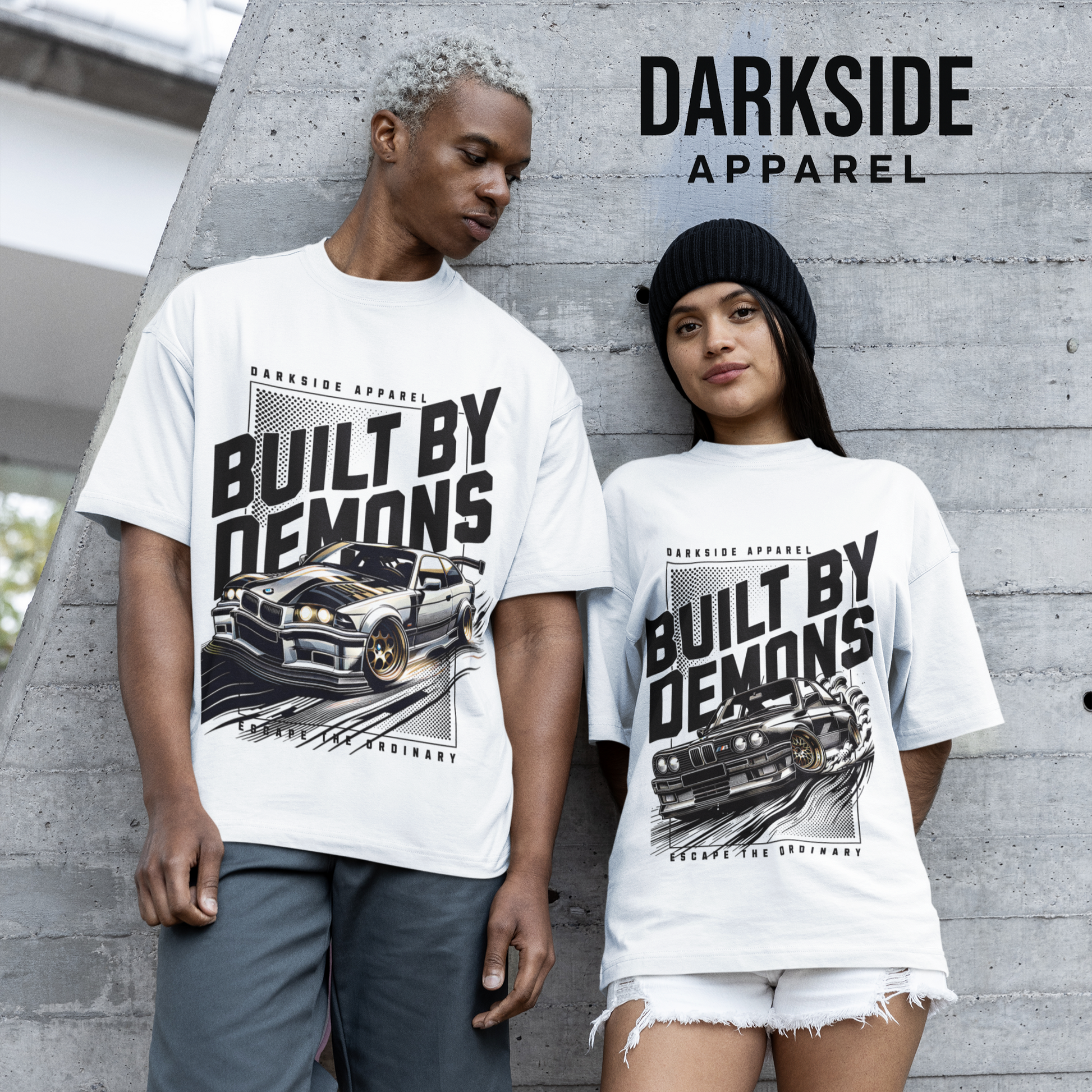 e30 Drift "Built by Demons" Oversized T-Shirt
