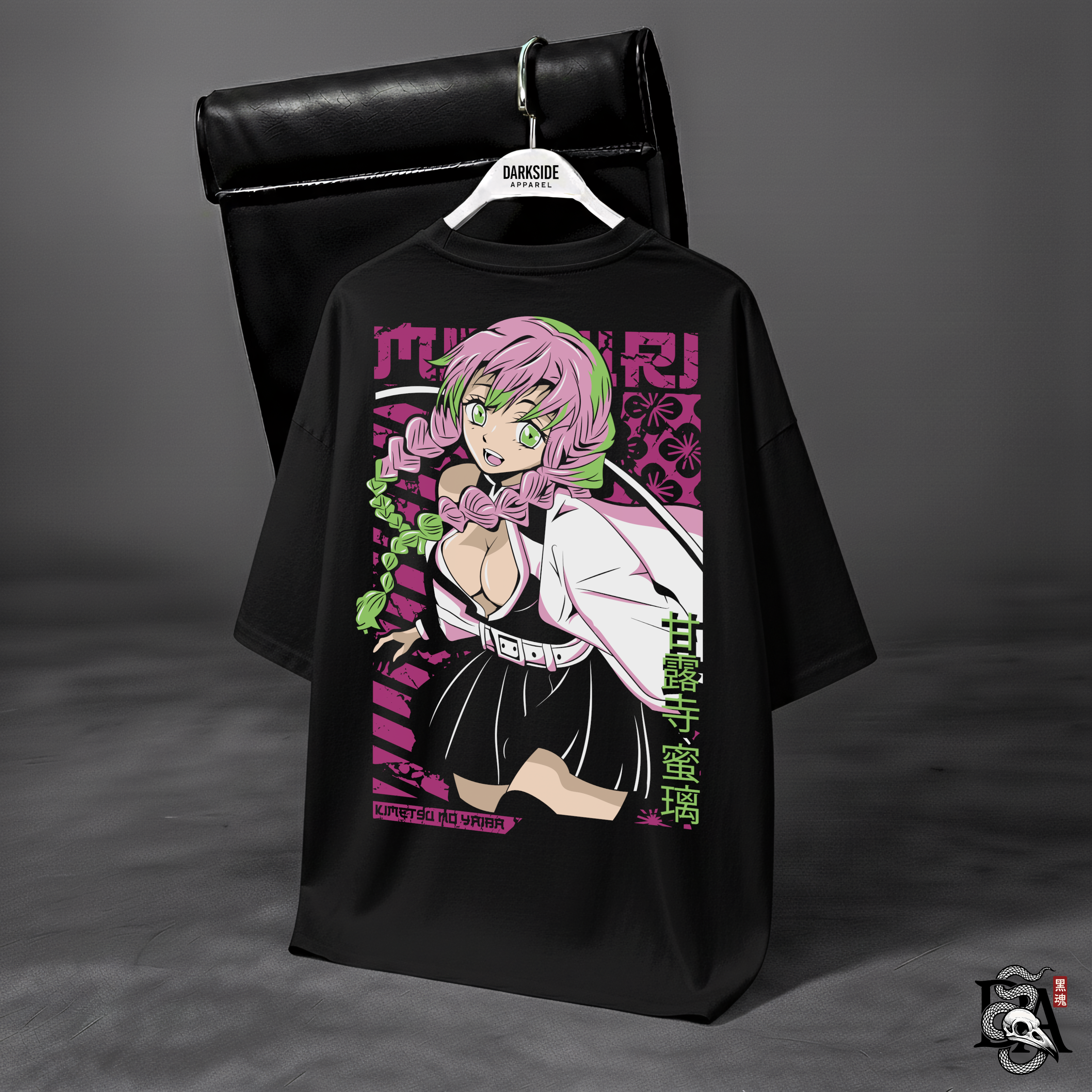 Mitsuri Kanroji Demon Slayer - Oversized Shirt