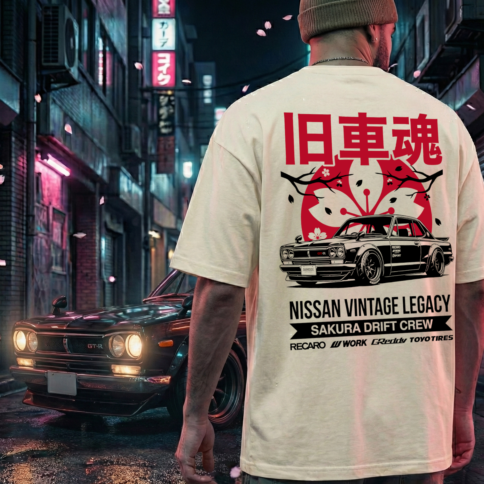 Nissan GT-R "Hakosuka" Legacy – Oversized Tee