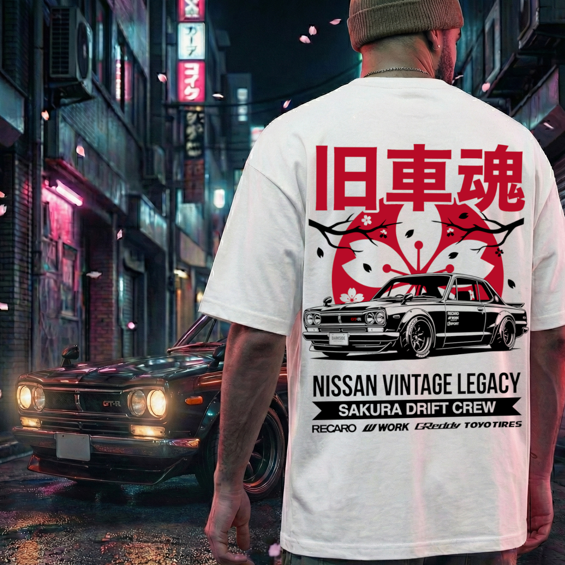Nissan GT-R "Hakosuka" Legacy – Oversized Tee
