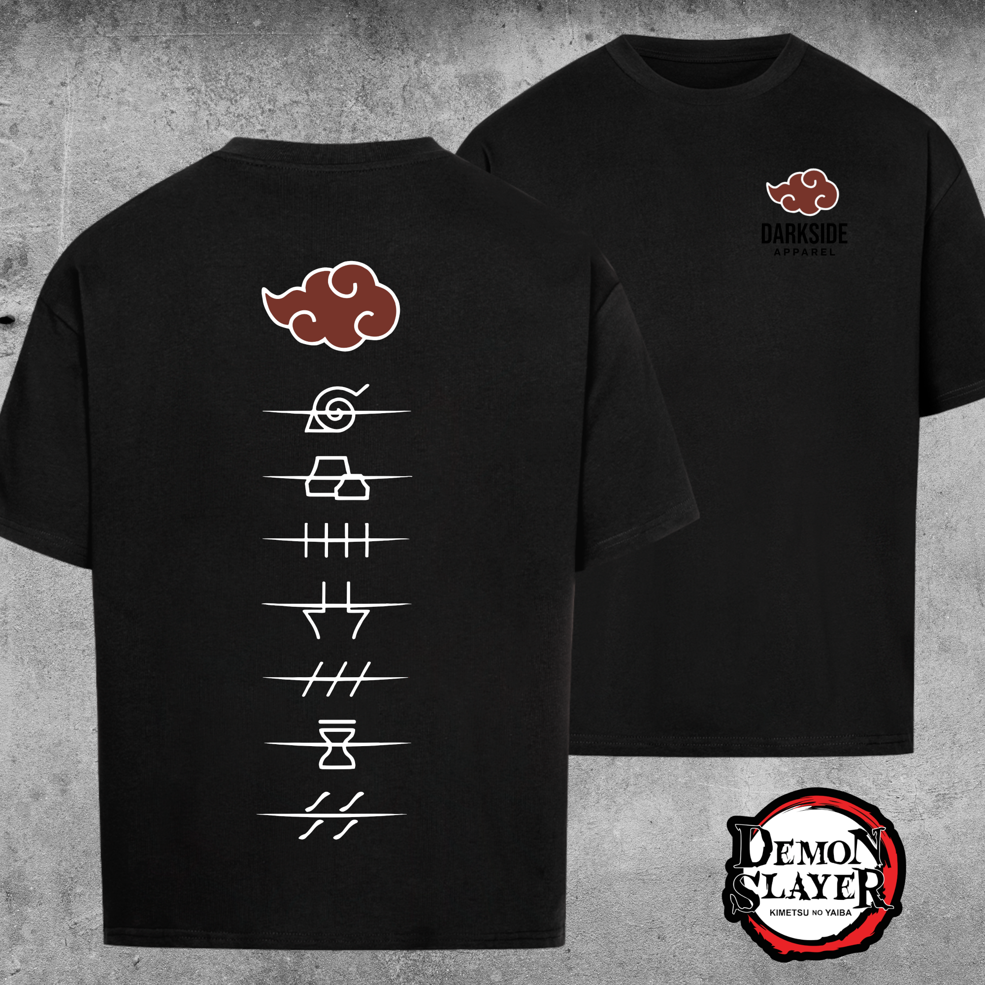 Akatsuki Banner Nukenin | Kakemono - Oversized Shirt
